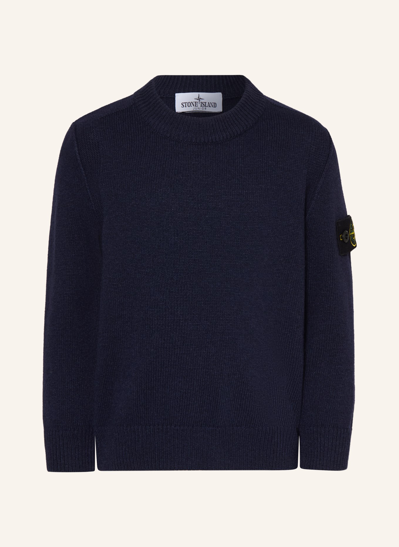 STONE ISLAND JUNIOR Sweter: GRANATOWY