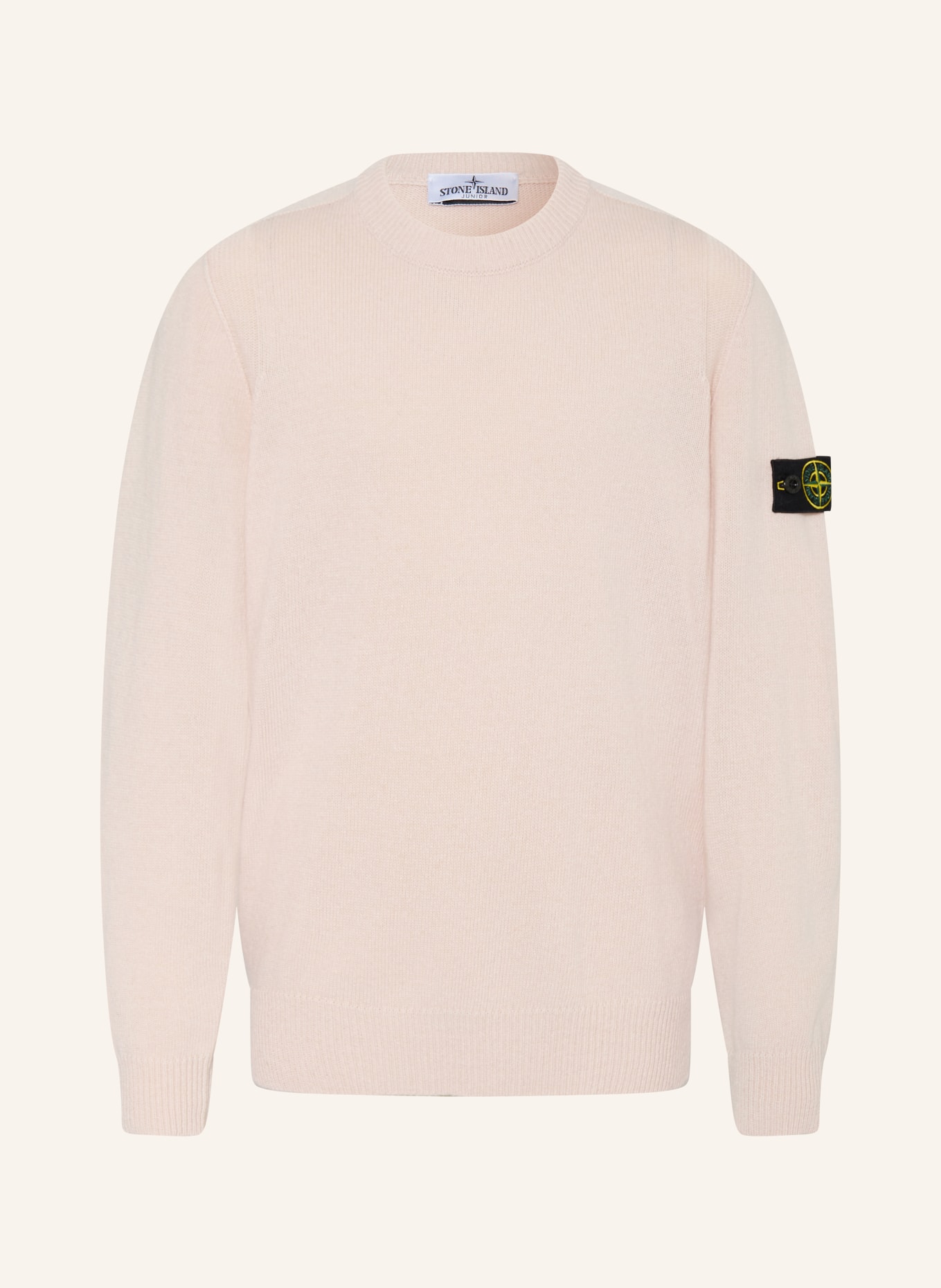 STONE ISLAND JUNIOR Sweter: BLADORÓŻOWY