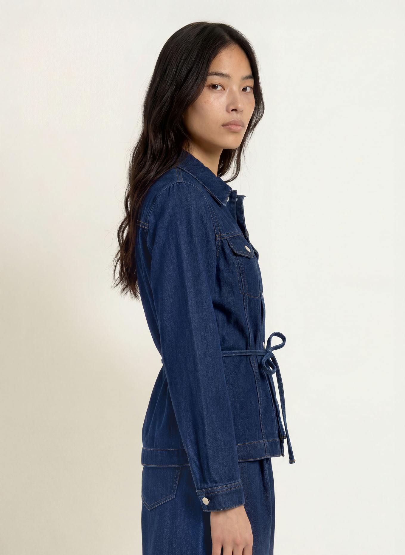 Marc O'Polo DENIM Surchemise en jean: BLEU
