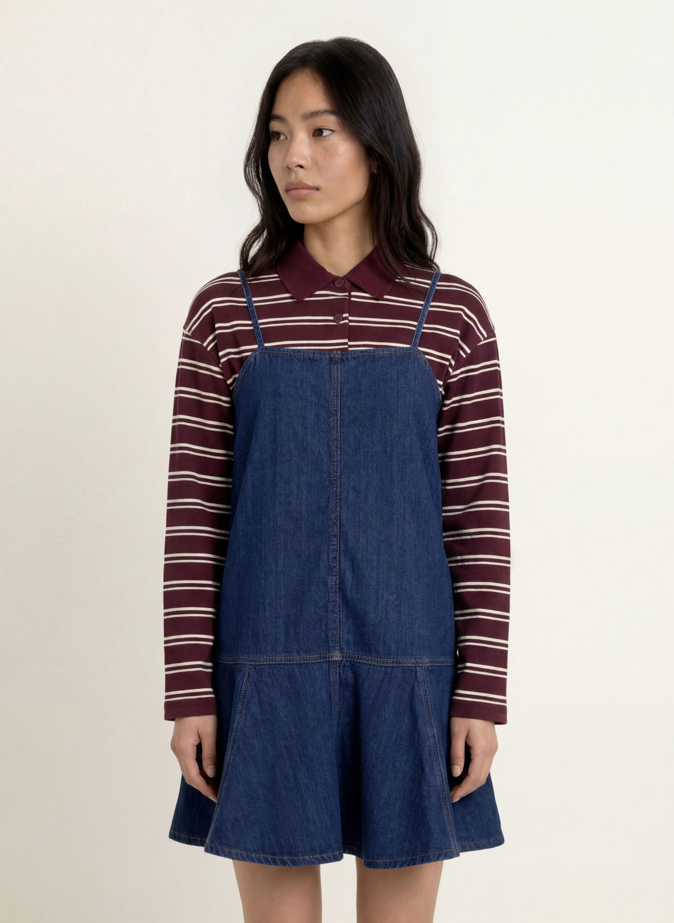 Marc O'Polo DENIM Jeansklänning: BLÅ