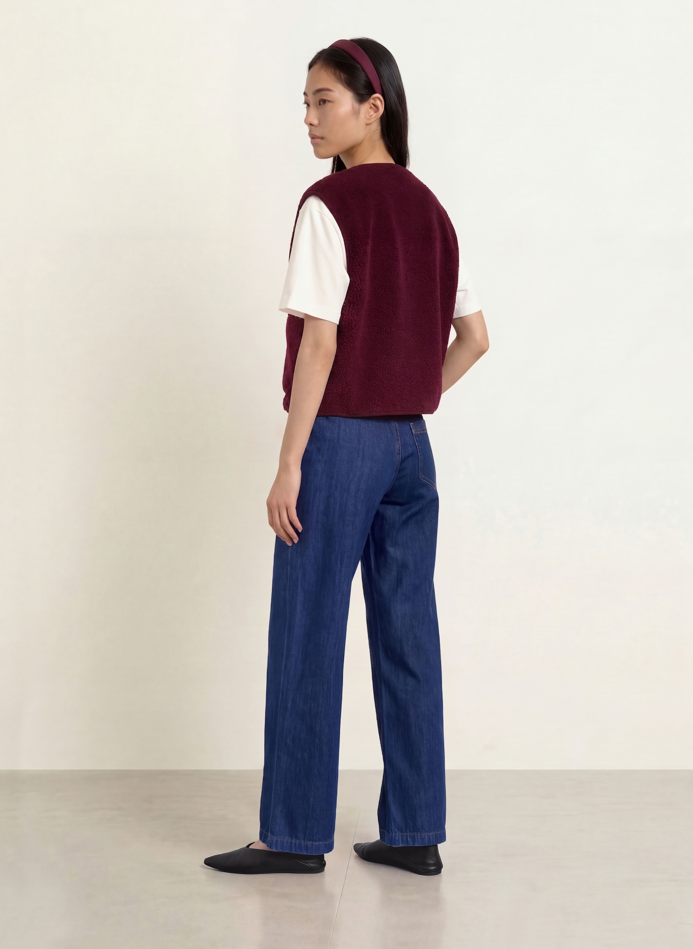 Marc O'Polo DENIM Jean wide leg: 4440 Dark Blue_Multi_01