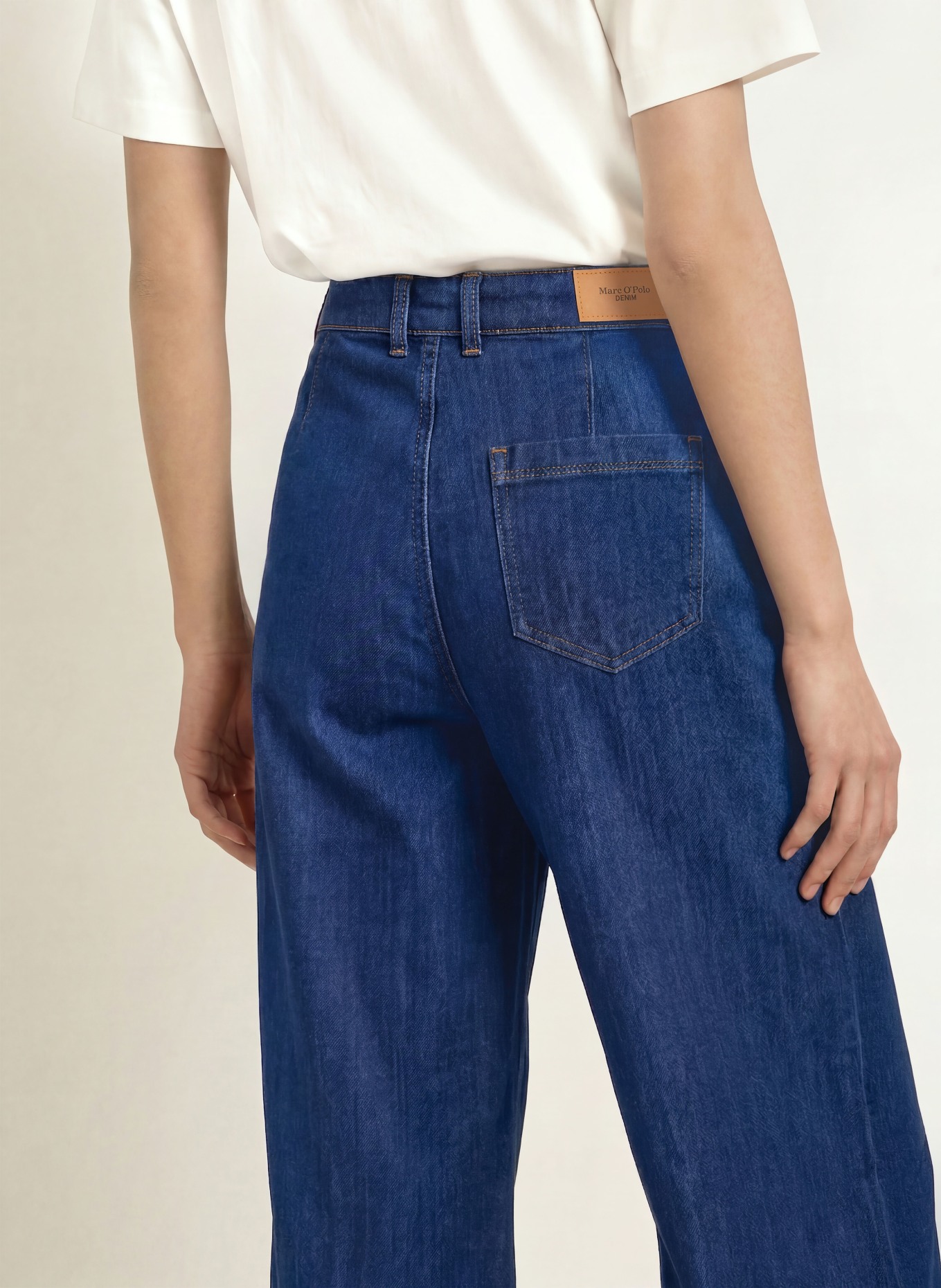 Marc O'Polo DENIM Jean wide leg: 4440 Dark Blue_Multi_01