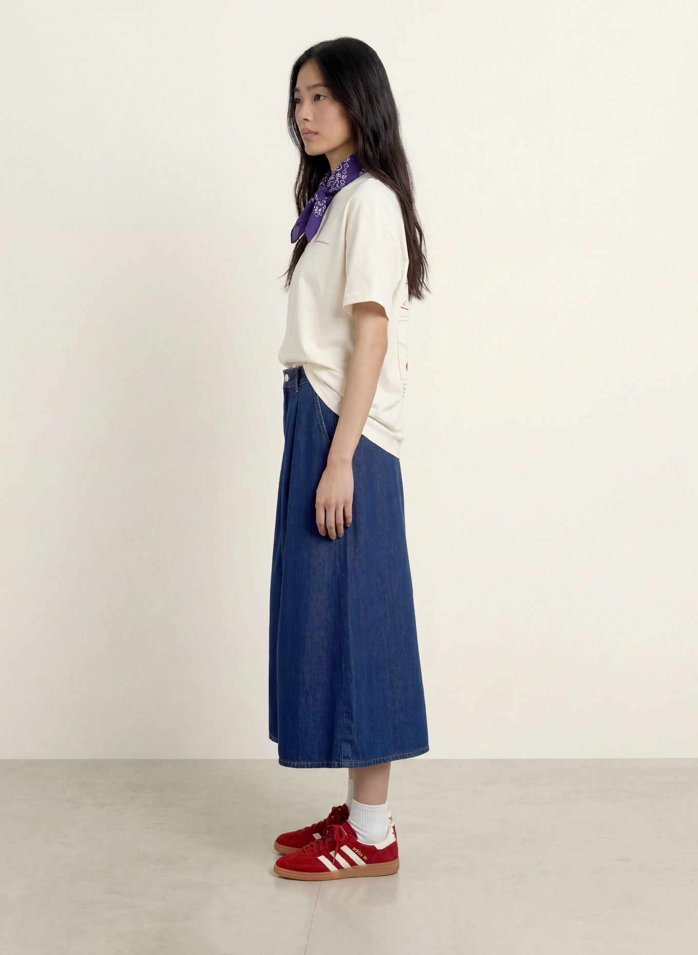 Marc O'Polo DENIM Jeansrock: BLAU
