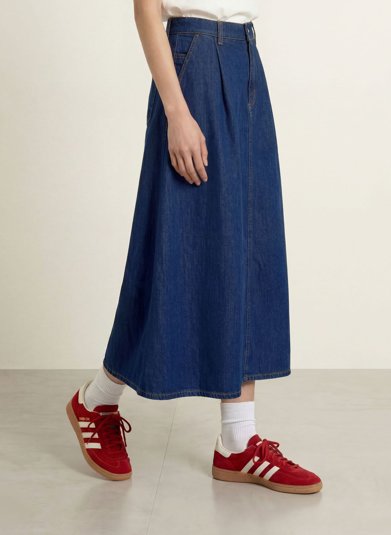 Marc O'Polo DENIM Jeansrock: BLAU