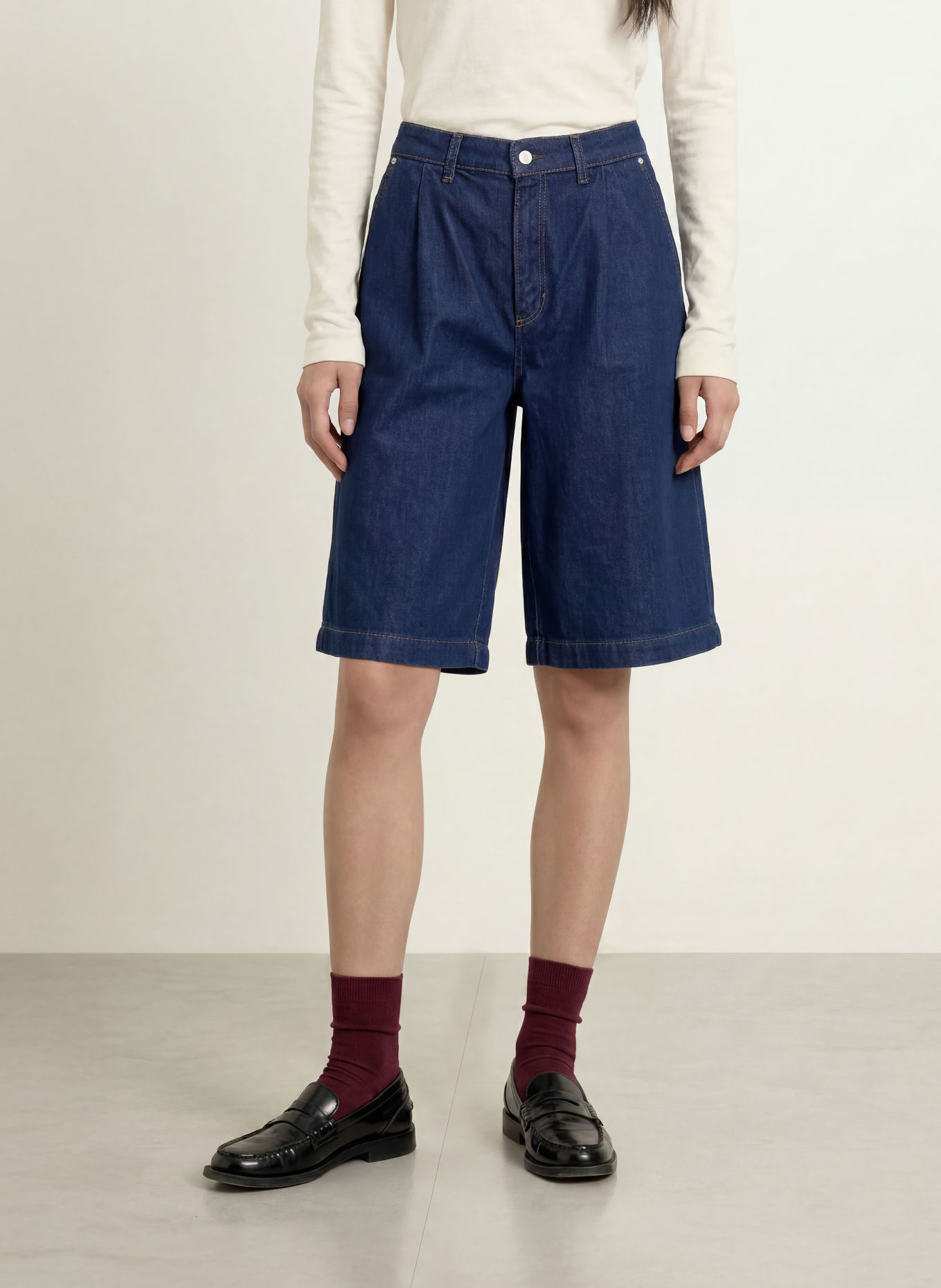 Marc O'Polo DENIM Jeans-Bermudas: 4440 Dark Blue_Multi_01