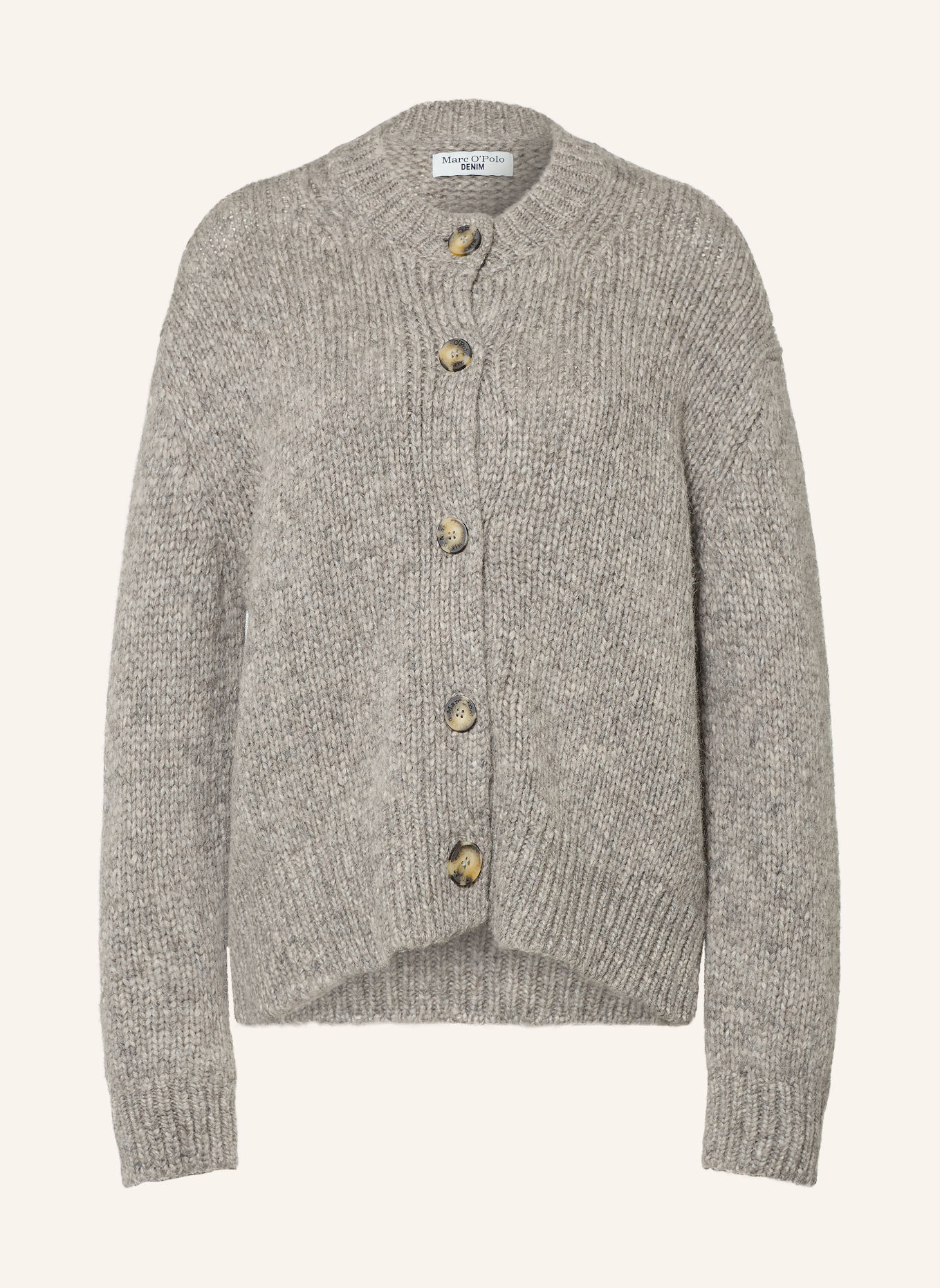 Marc O'Polo DENIM Strickjacke: GRAU