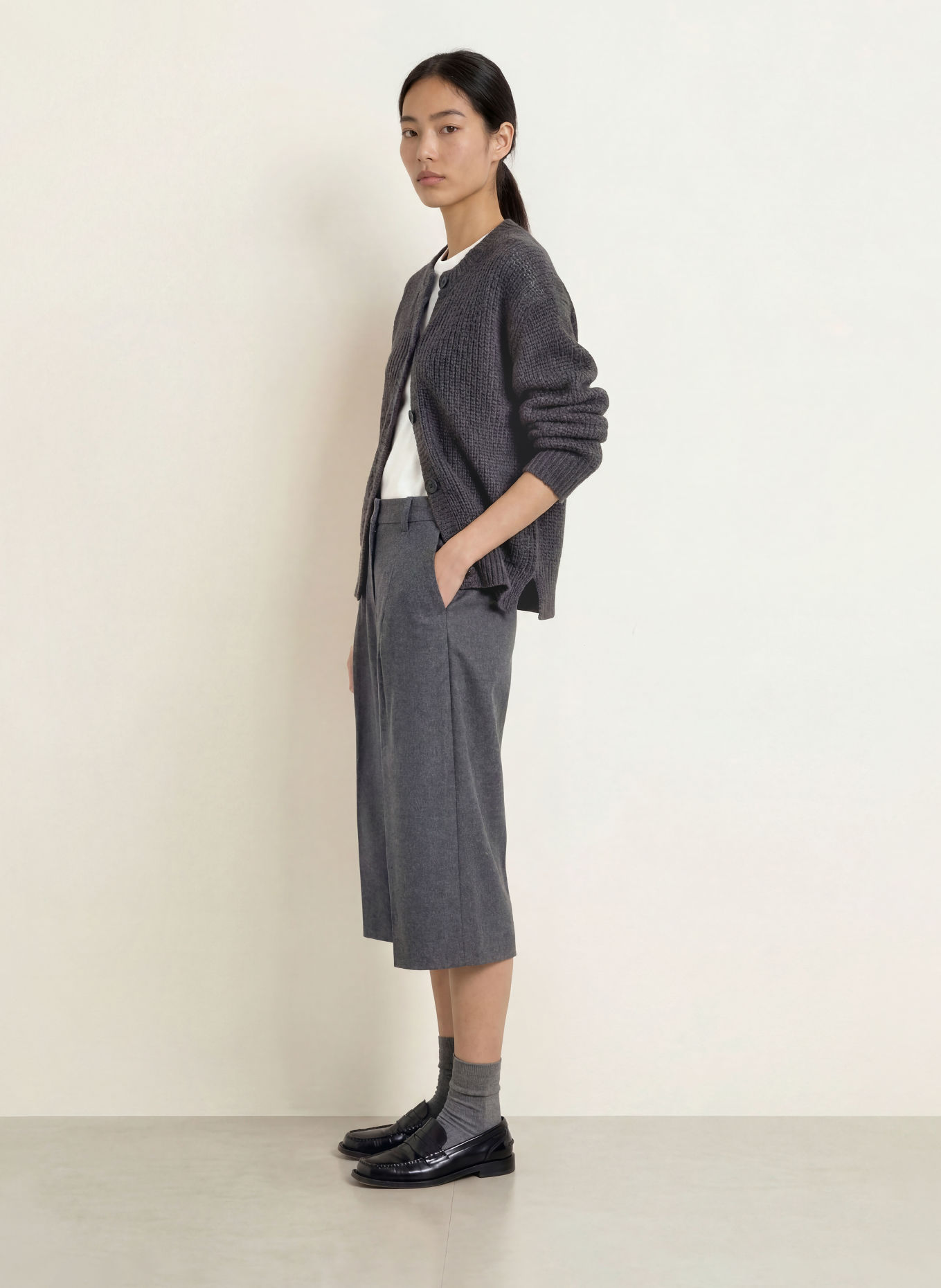 Marc O'Polo DENIM Cardigan: DARK GRAY