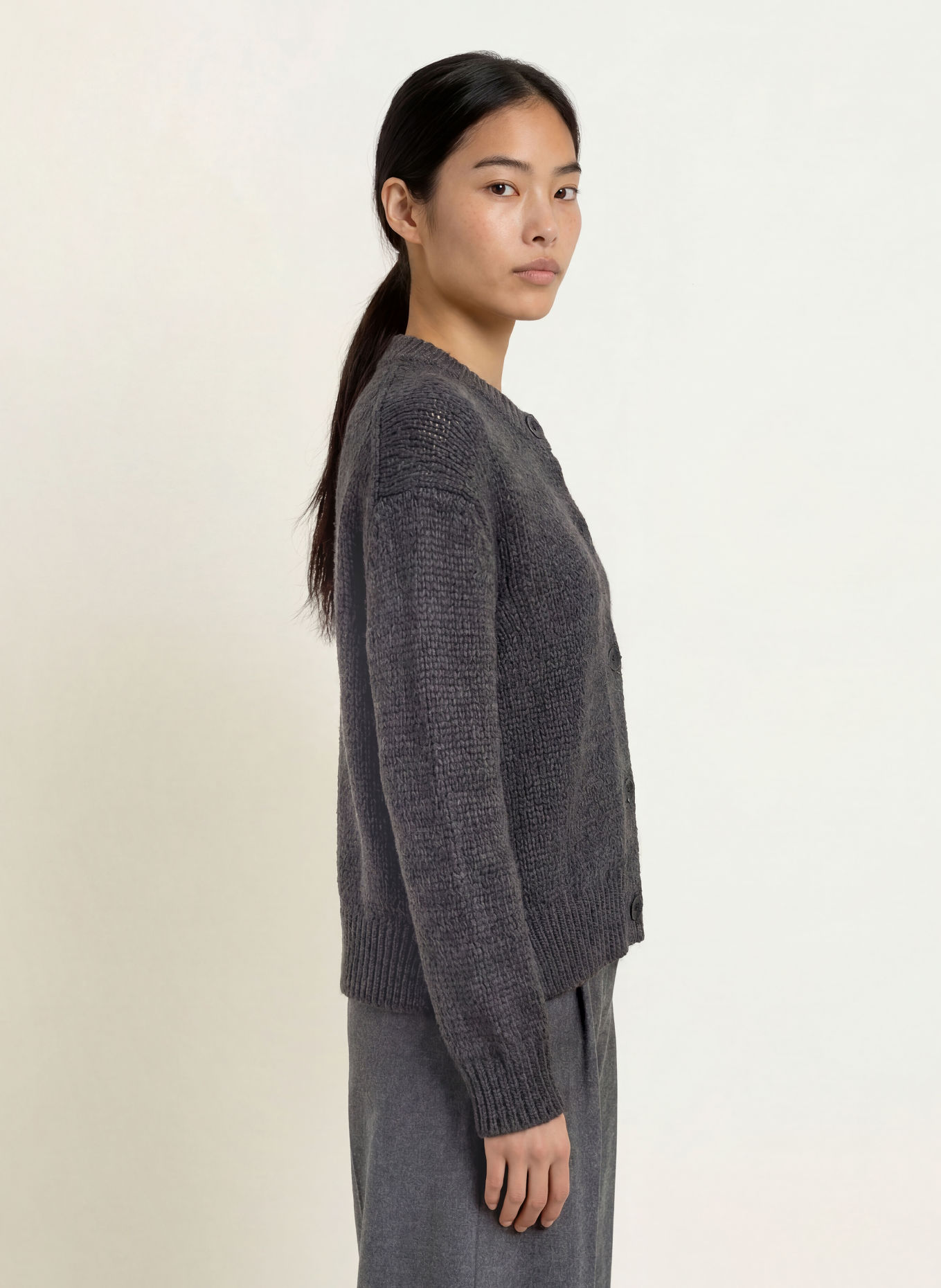 Marc O'Polo DENIM Cardigan: DARK GRAY