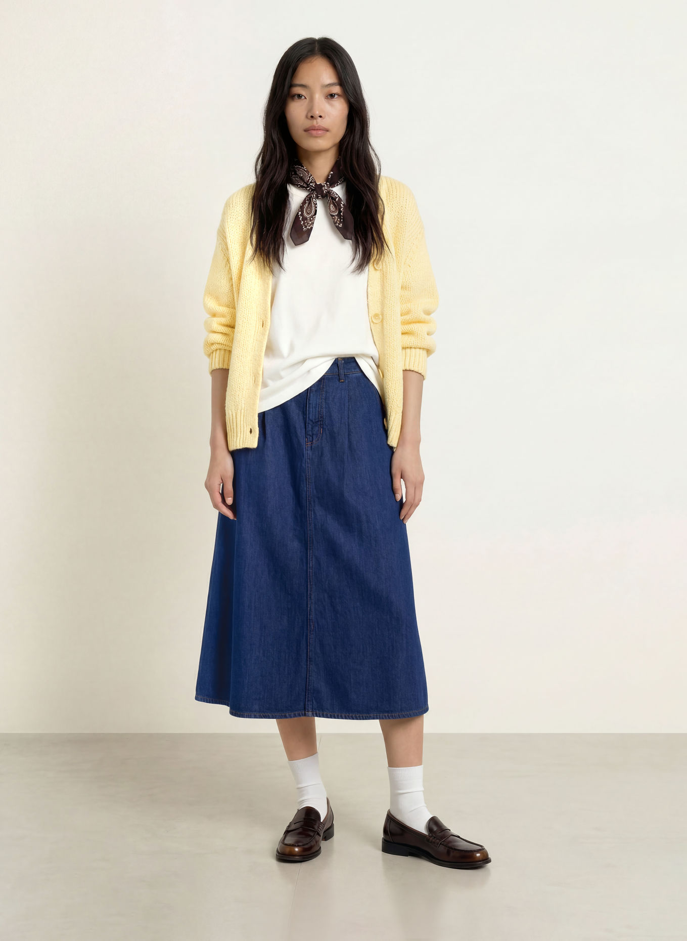 Marc O'Polo DENIM Cardigan: YELLOW