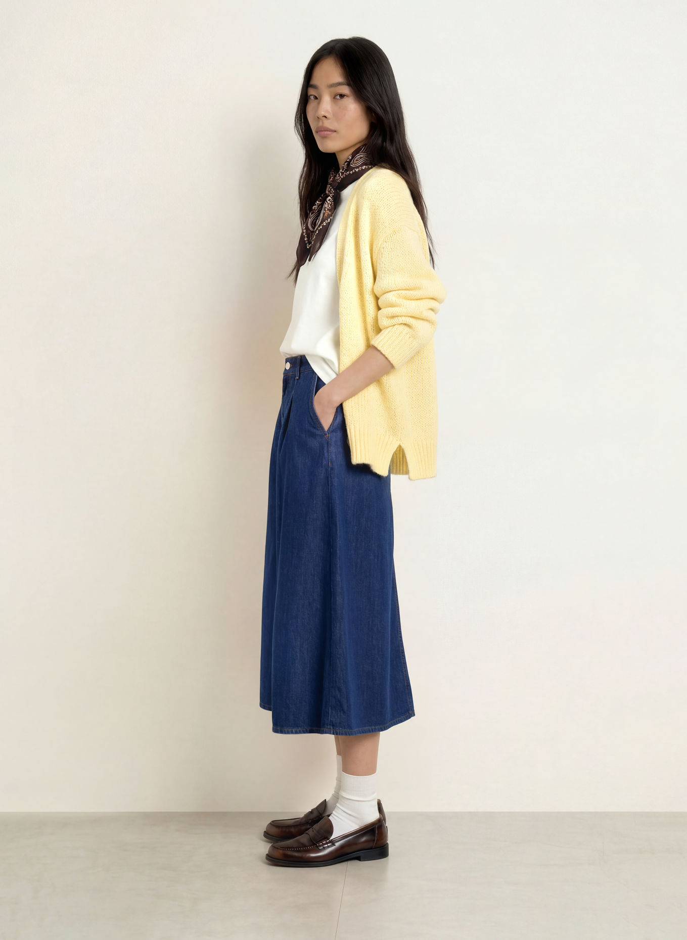 Marc O'Polo DENIM Cardigan: YELLOW