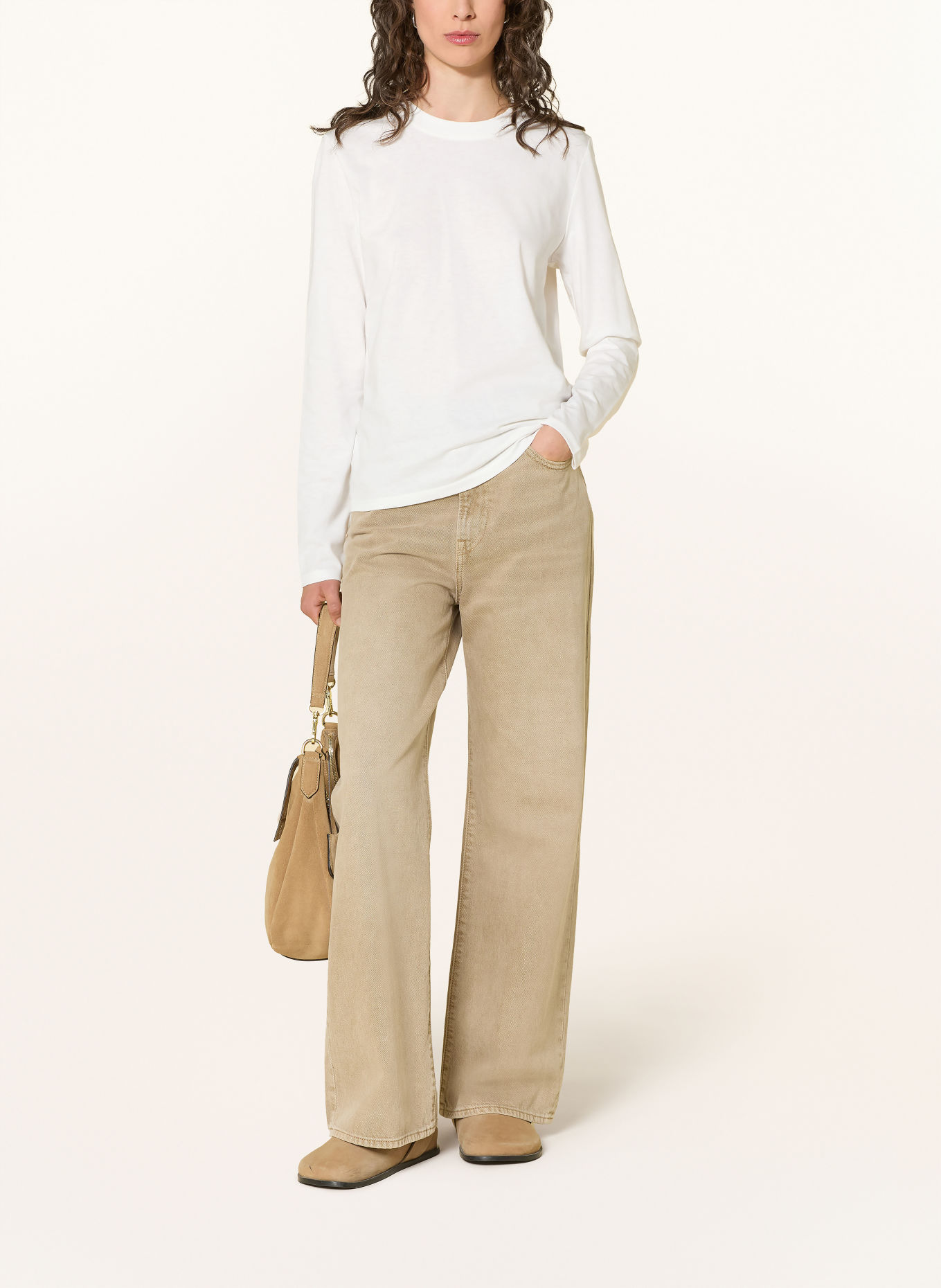 Marc O'Polo DENIM Long-sleeve shirt: WHITE