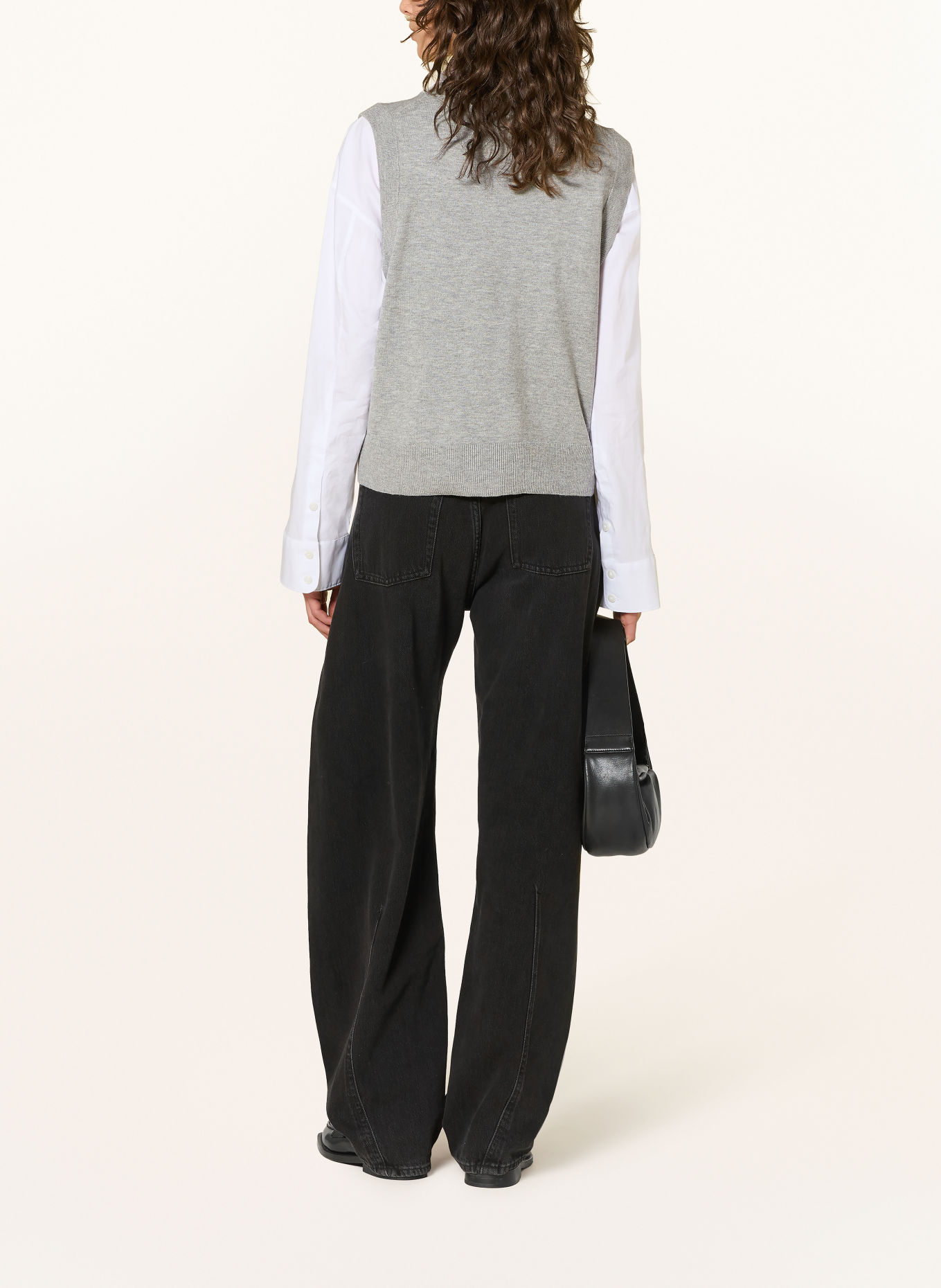 Marc O'Polo DENIM Pullunder: HELLGRAU