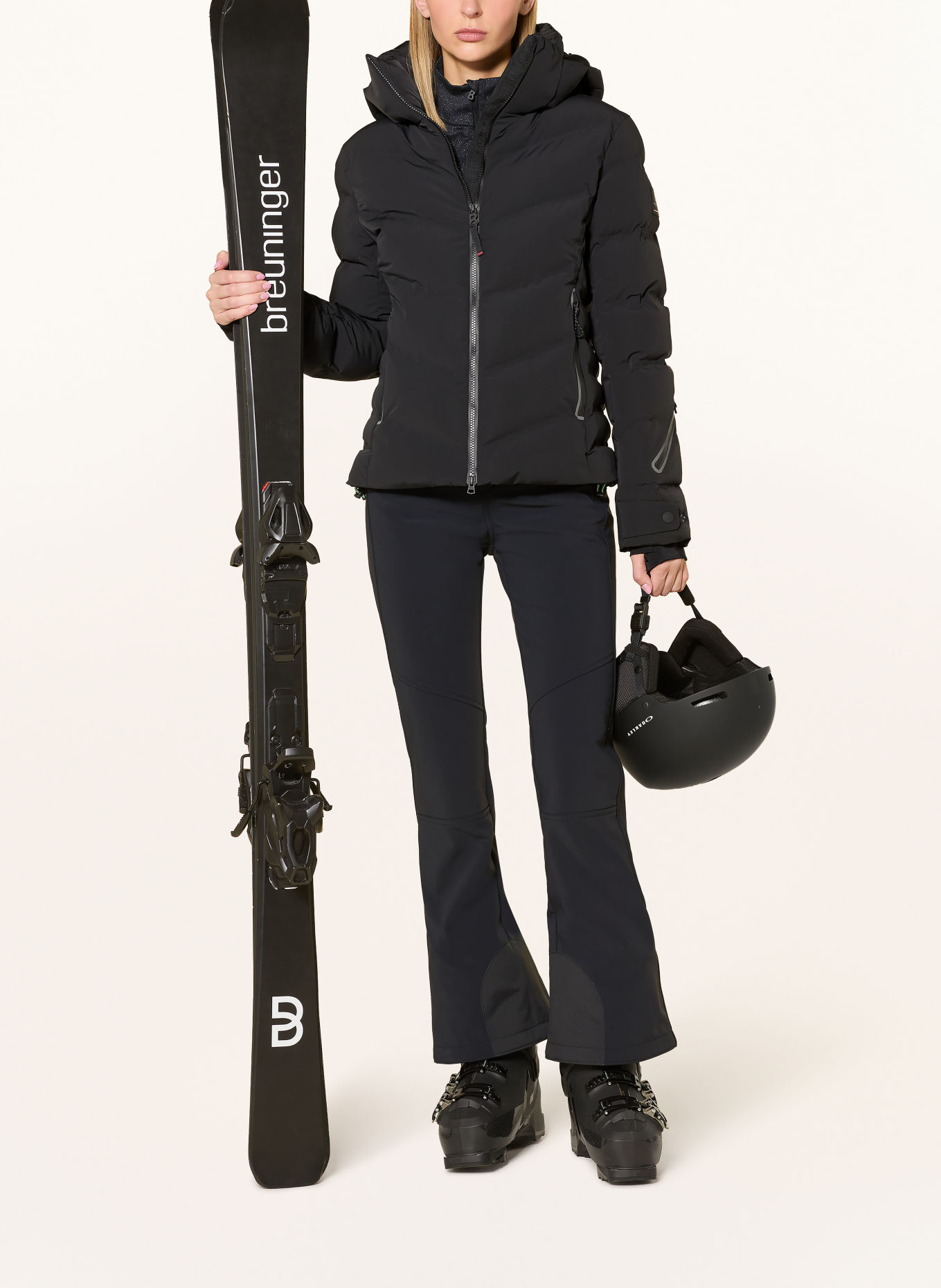 FIRE+ICE Veste de ski TEC-SAEL: NOIR
