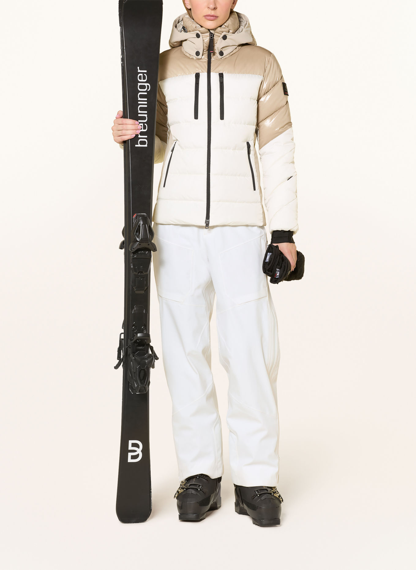 FIRE+ICE Ski-jas TAVIE: WIT / BEIGE
