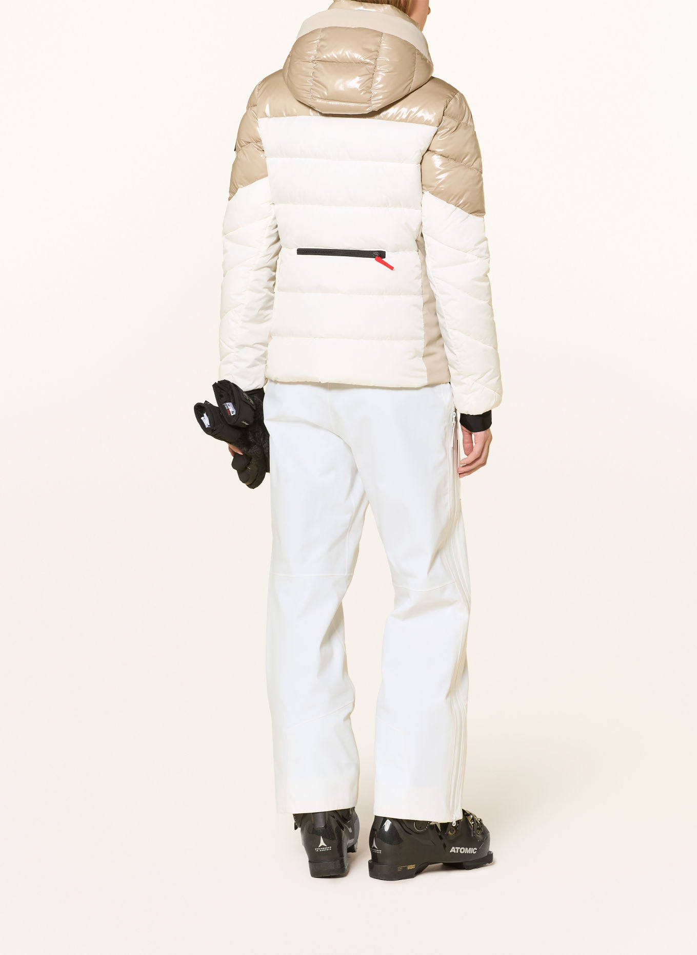 FIRE+ICE Ski-jas TAVIE: WIT / BEIGE