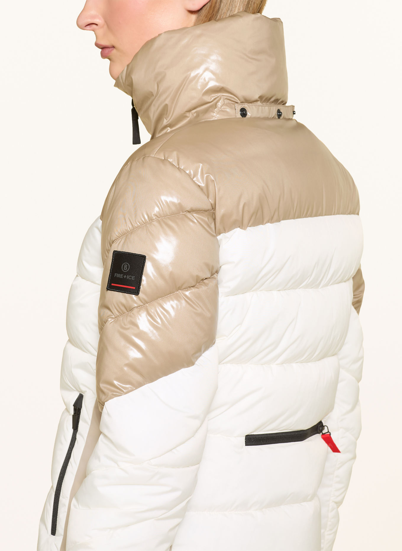FIRE+ICE Ski-jas TAVIE: WIT / BEIGE