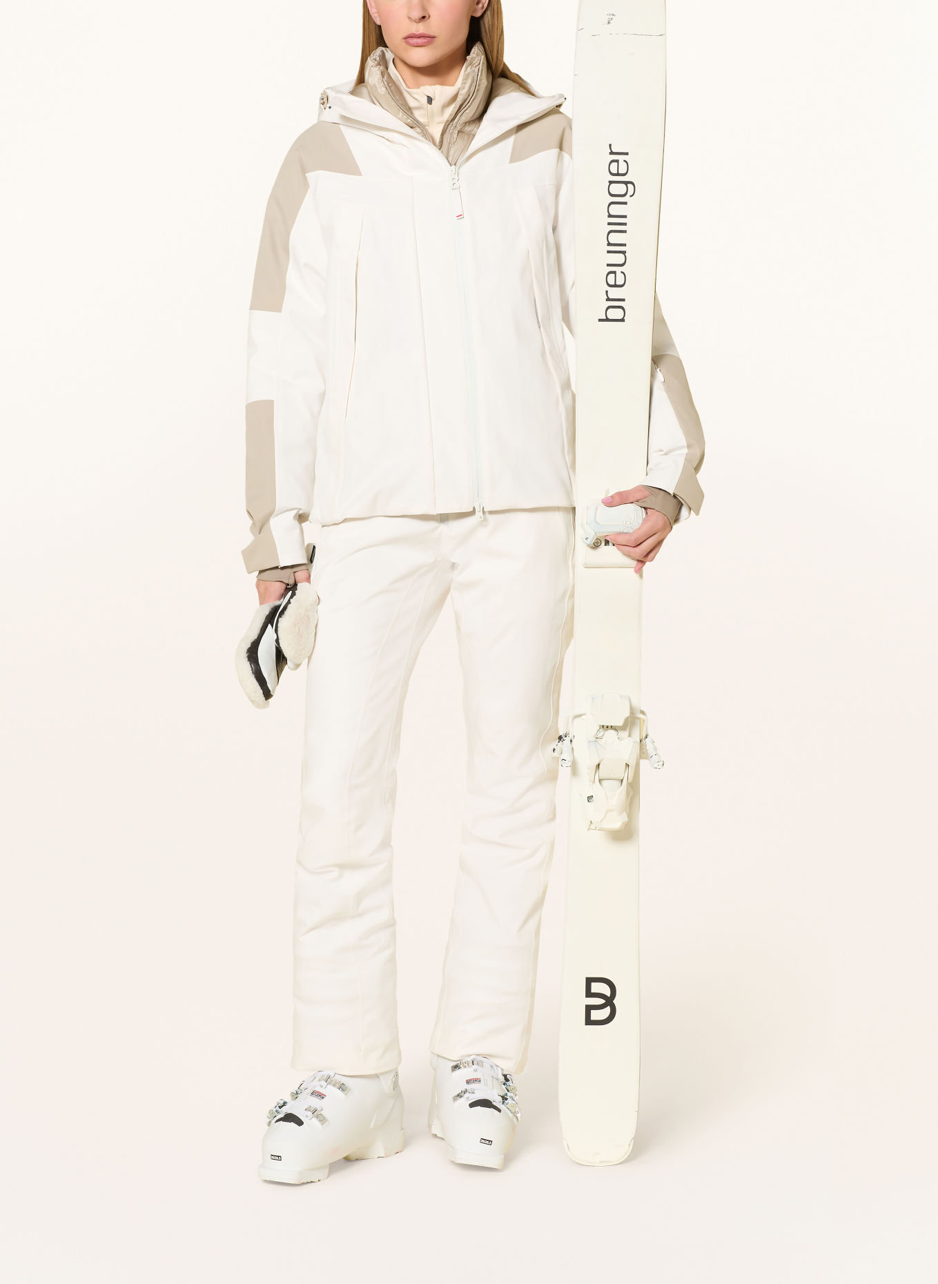 FIRE+ICE Skihose BORJA4-T: WEISS