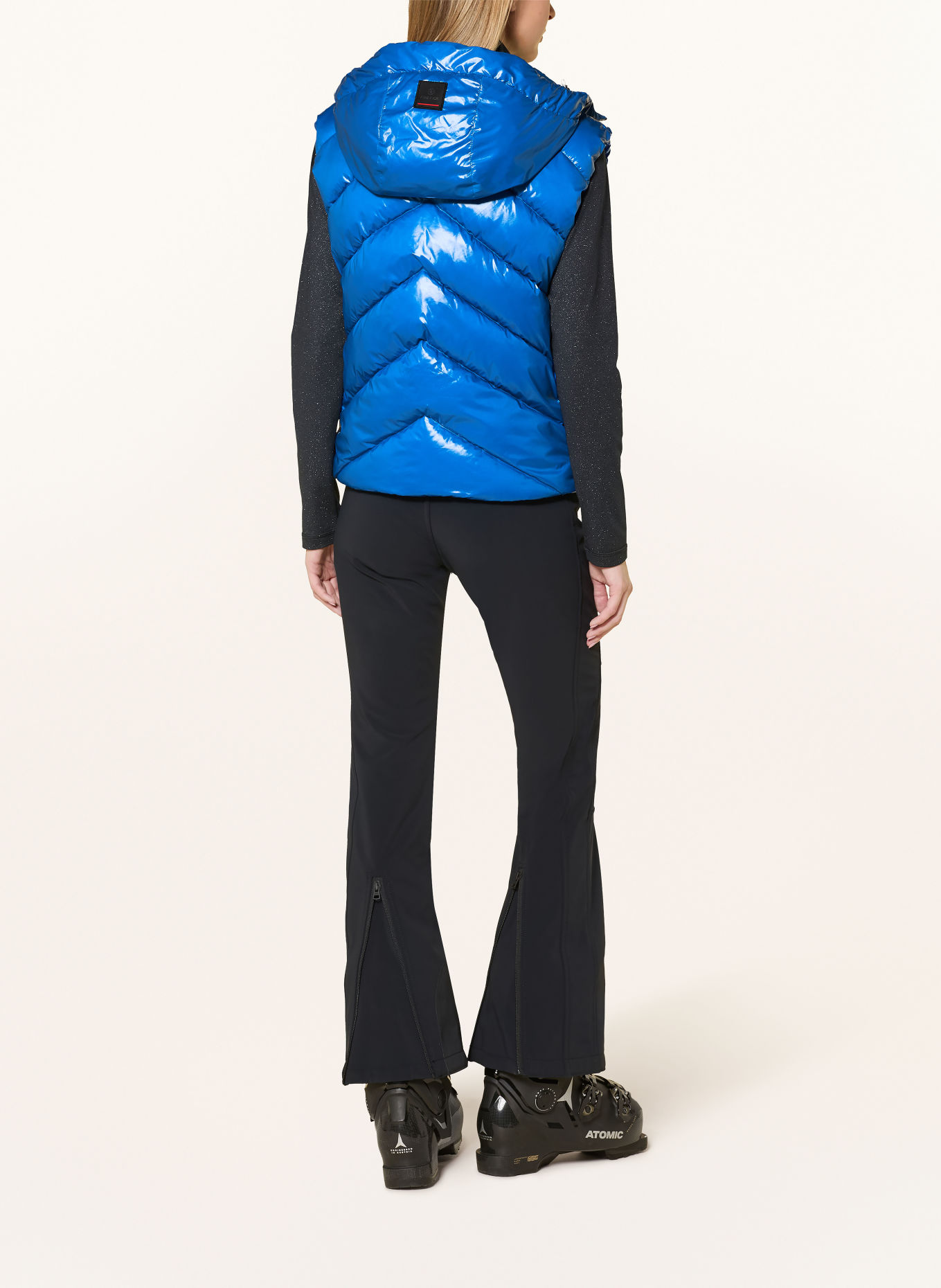 FIRE+ICE Skibodywarmer NAIMA3: BLAUW