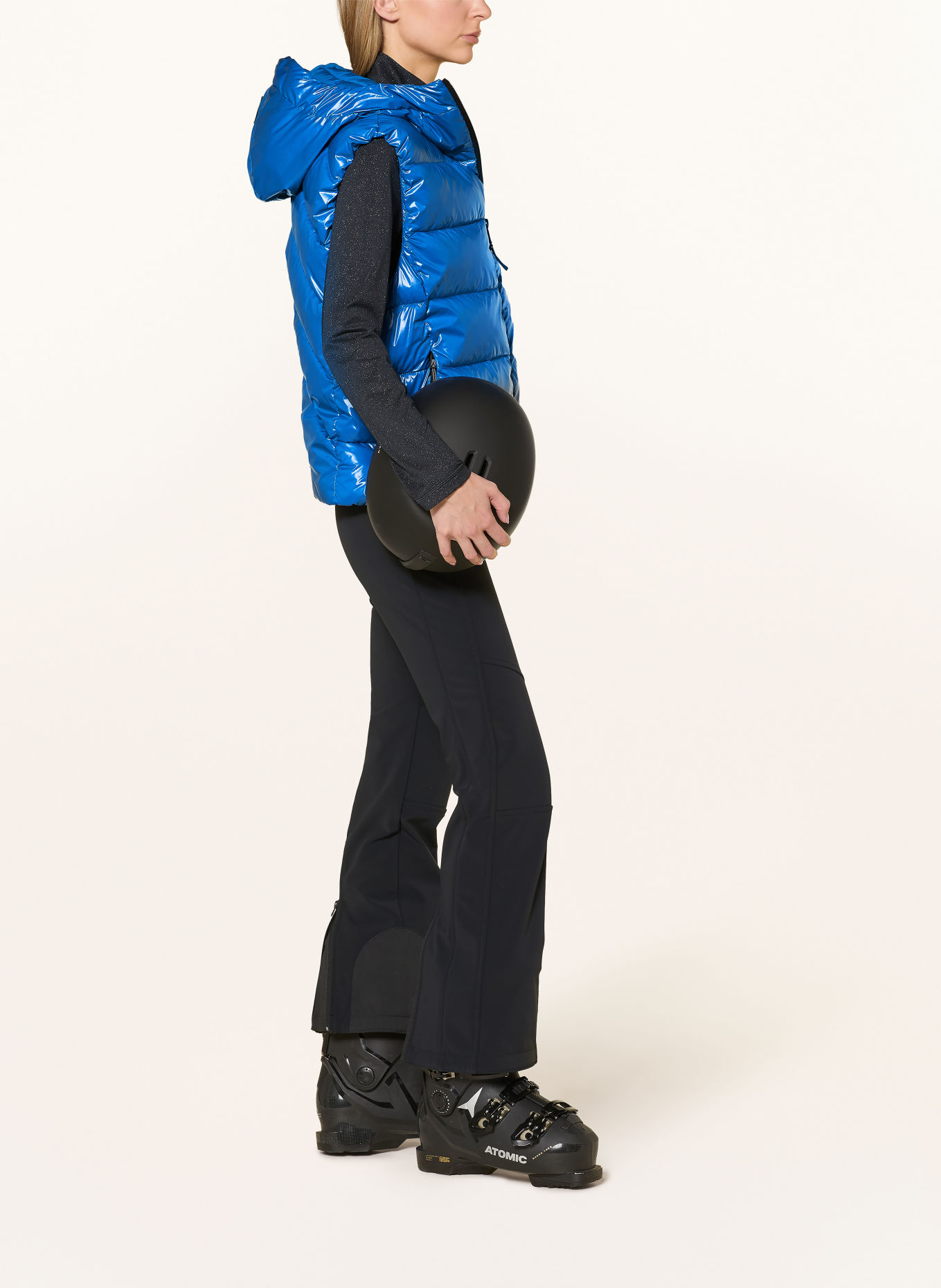 FIRE+ICE Skibodywarmer NAIMA3: BLAUW