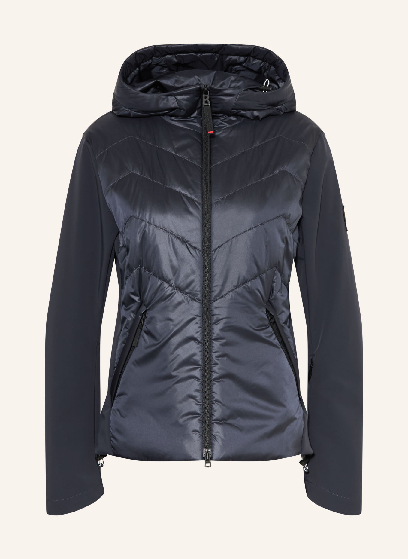FIRE+ICE Veste de ski hybride BEKE: BLEU FONCÉ