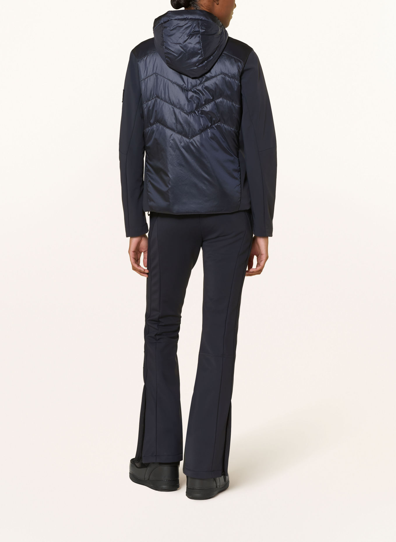 FIRE+ICE Veste de ski hybride BEKE: BLEU FONCÉ