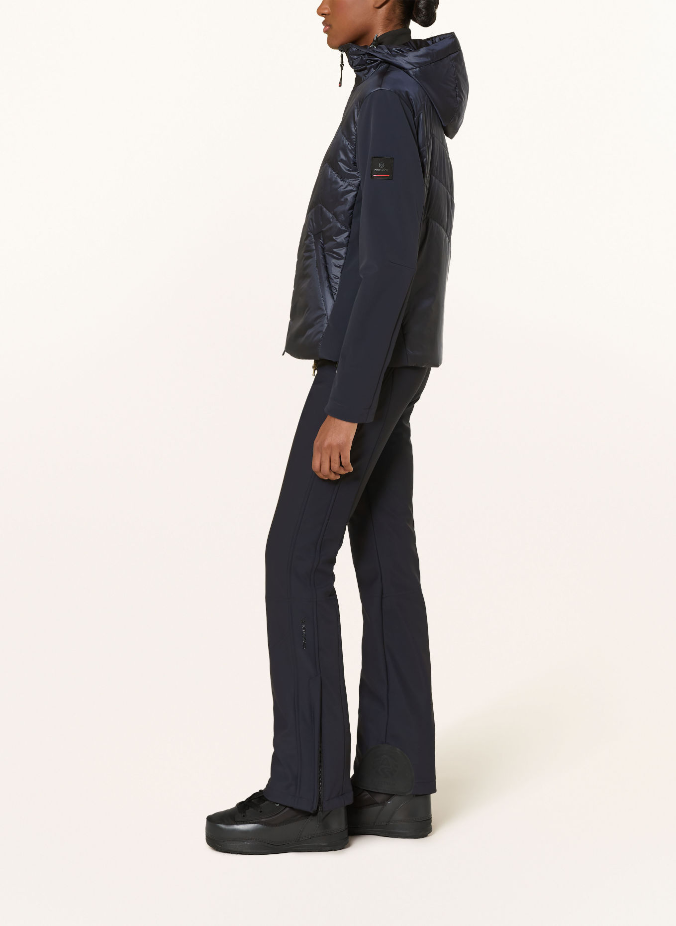 FIRE+ICE Veste de ski hybride BEKE: BLEU FONCÉ