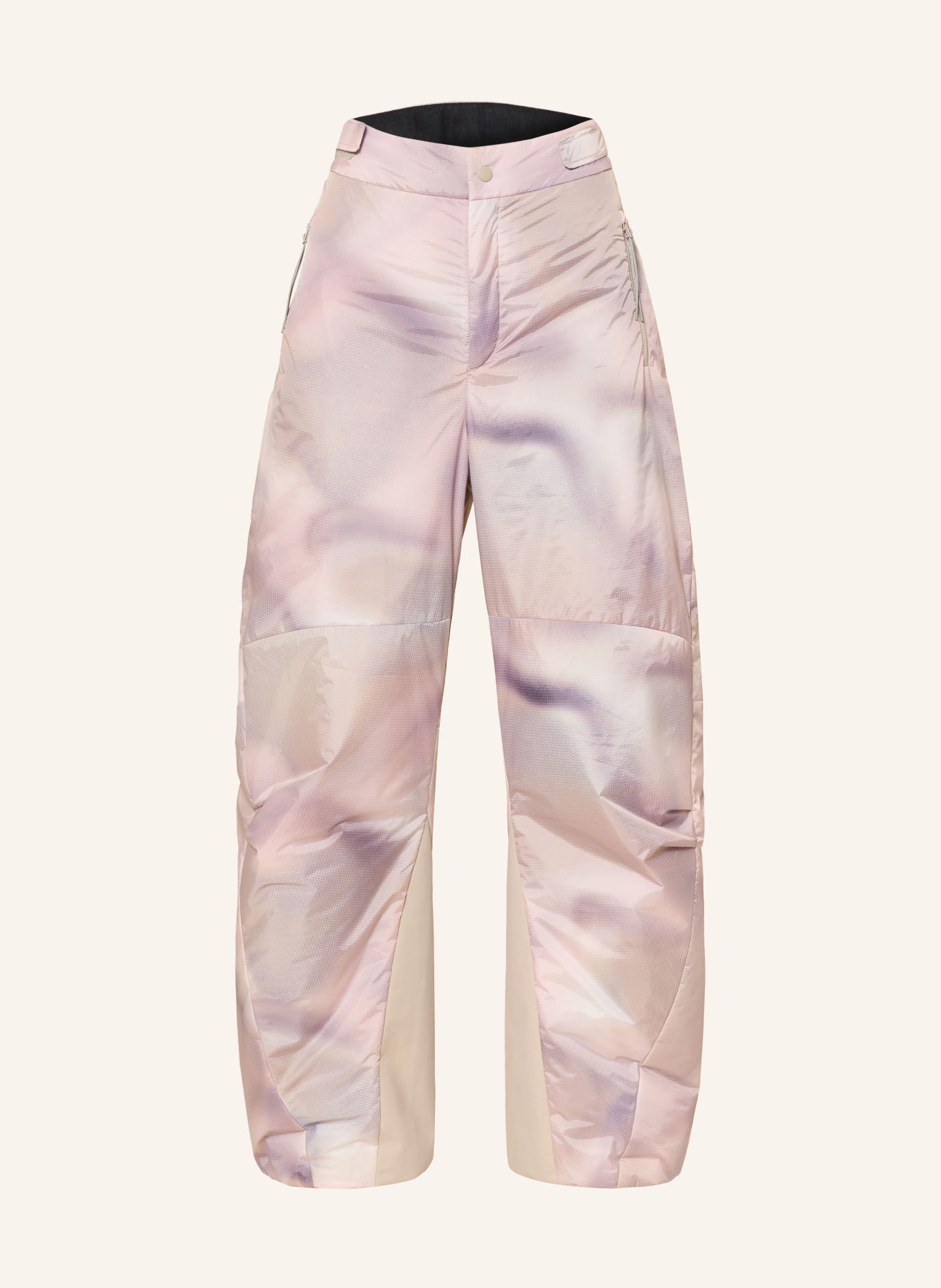 FIRE+ICE Skibroek ELIANI: BEIGE / ROSÉ