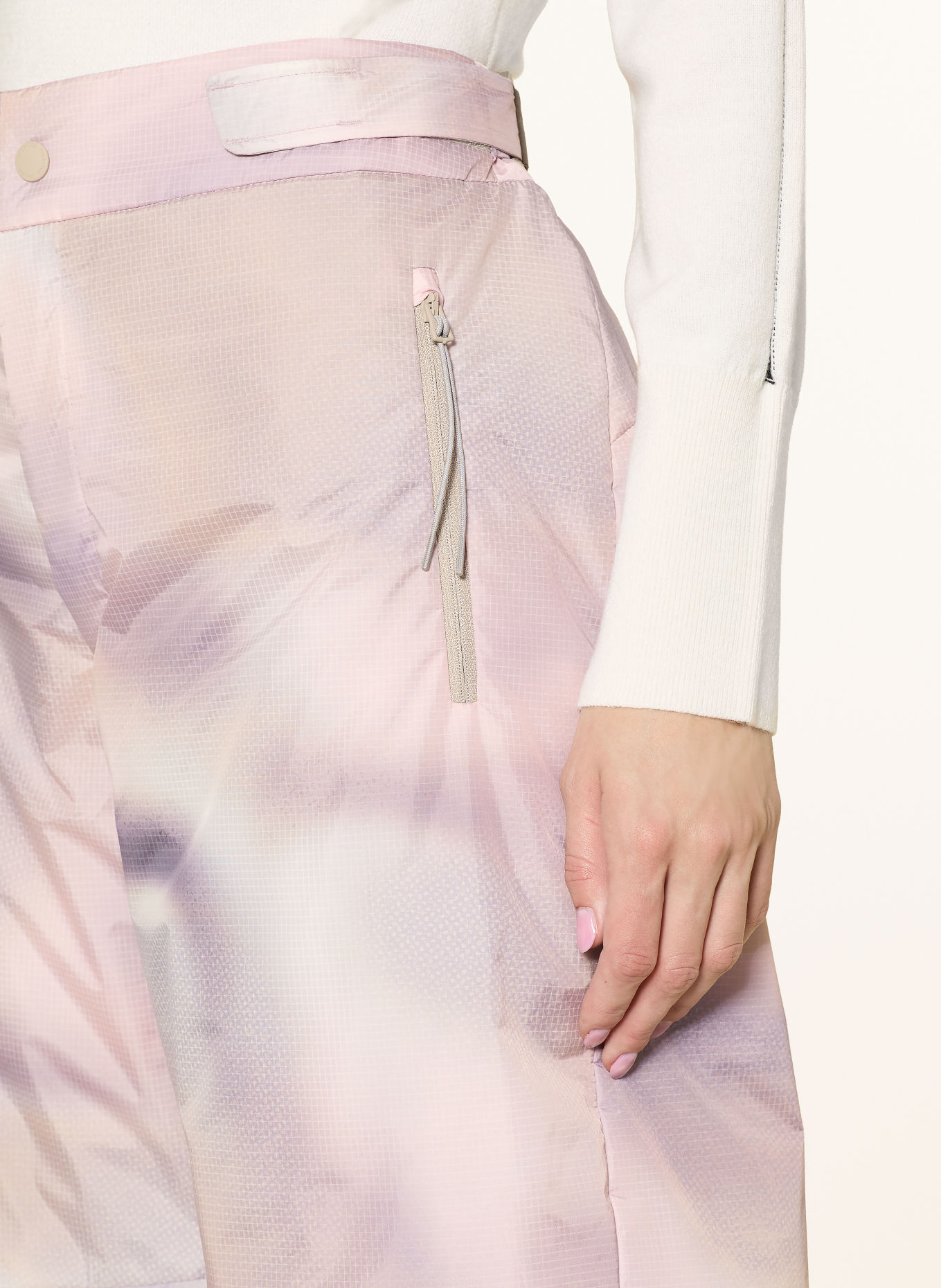 FIRE+ICE Skibroek ELIANI: BEIGE / ROSÉ
