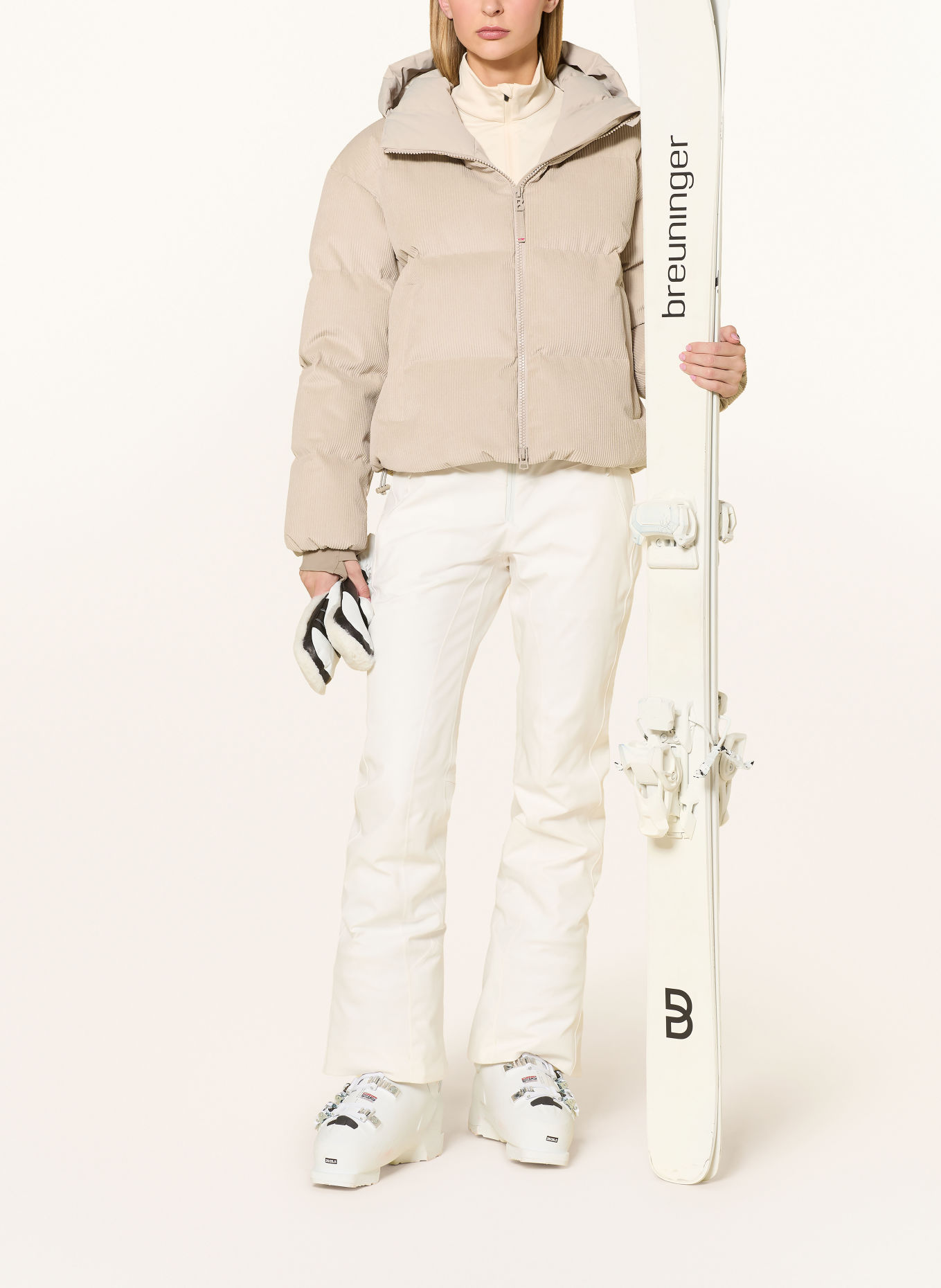 FIRE+ICE NEILA-D Down ski jacket: BEIGE