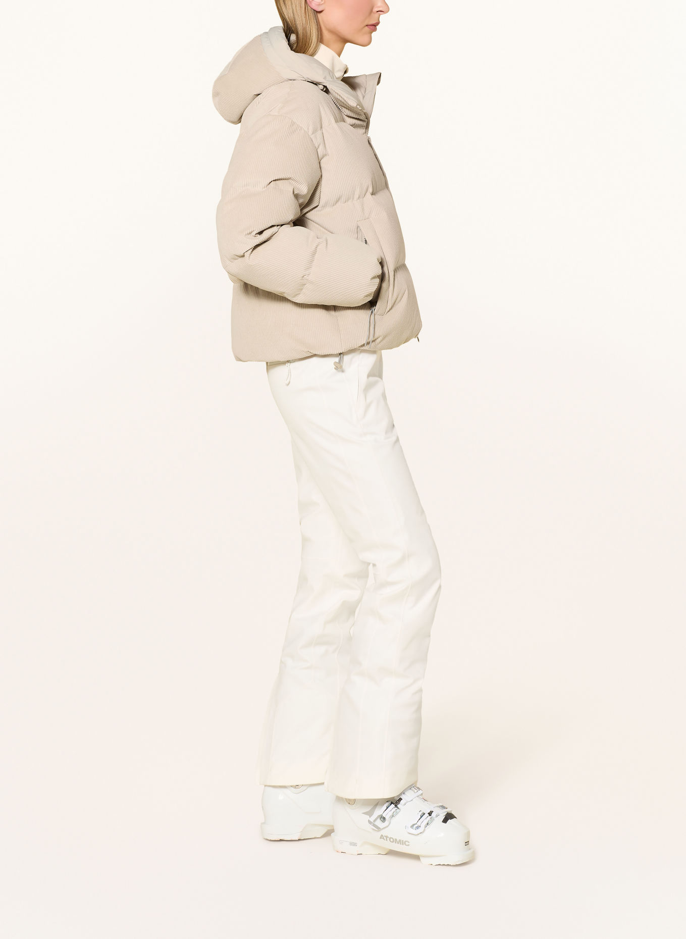 FIRE+ICE NEILA-D Down ski jacket: BEIGE