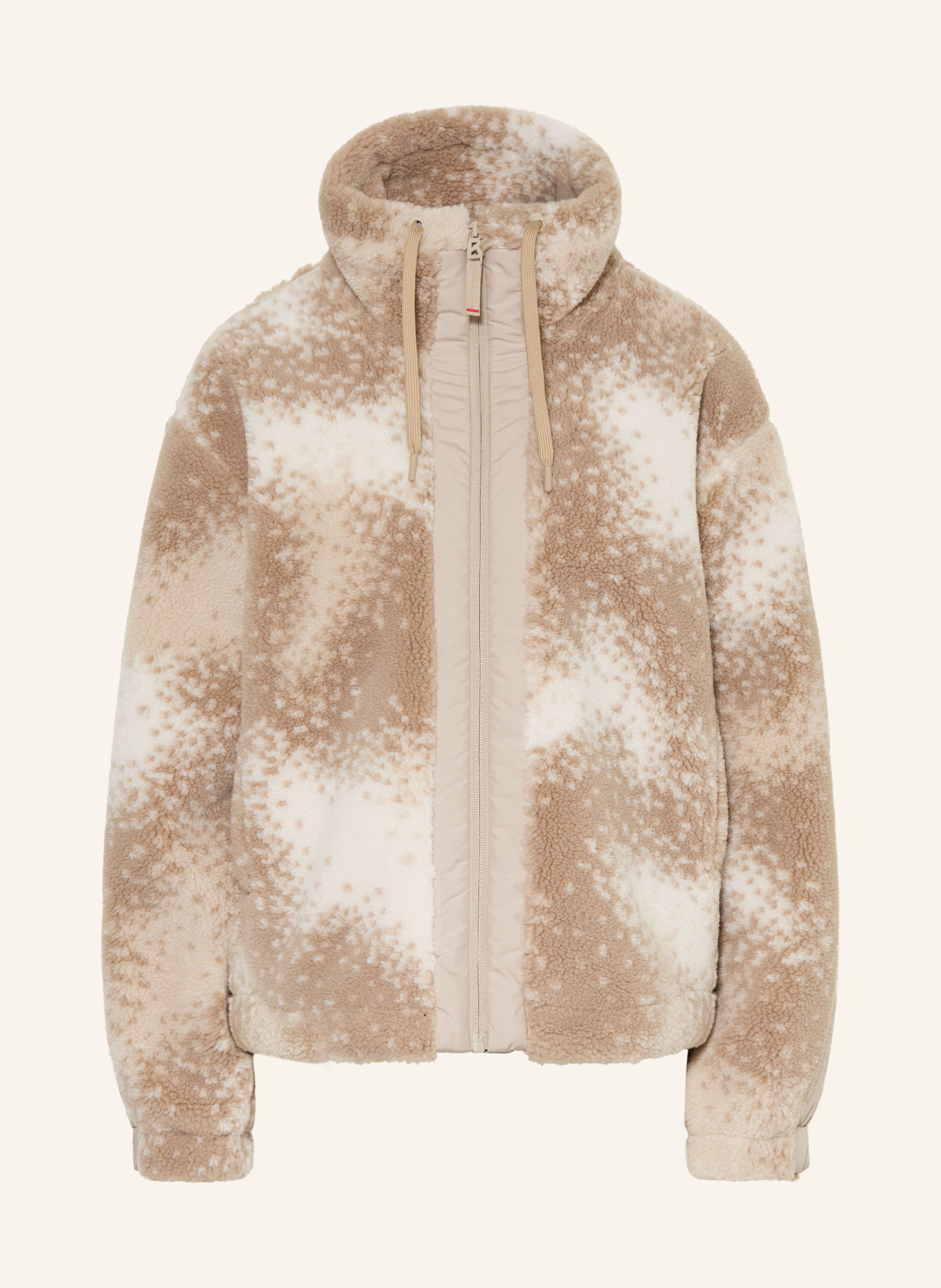 FIRE+ICE Fleecejacke NINETTA3: BEIGE / WEISS
