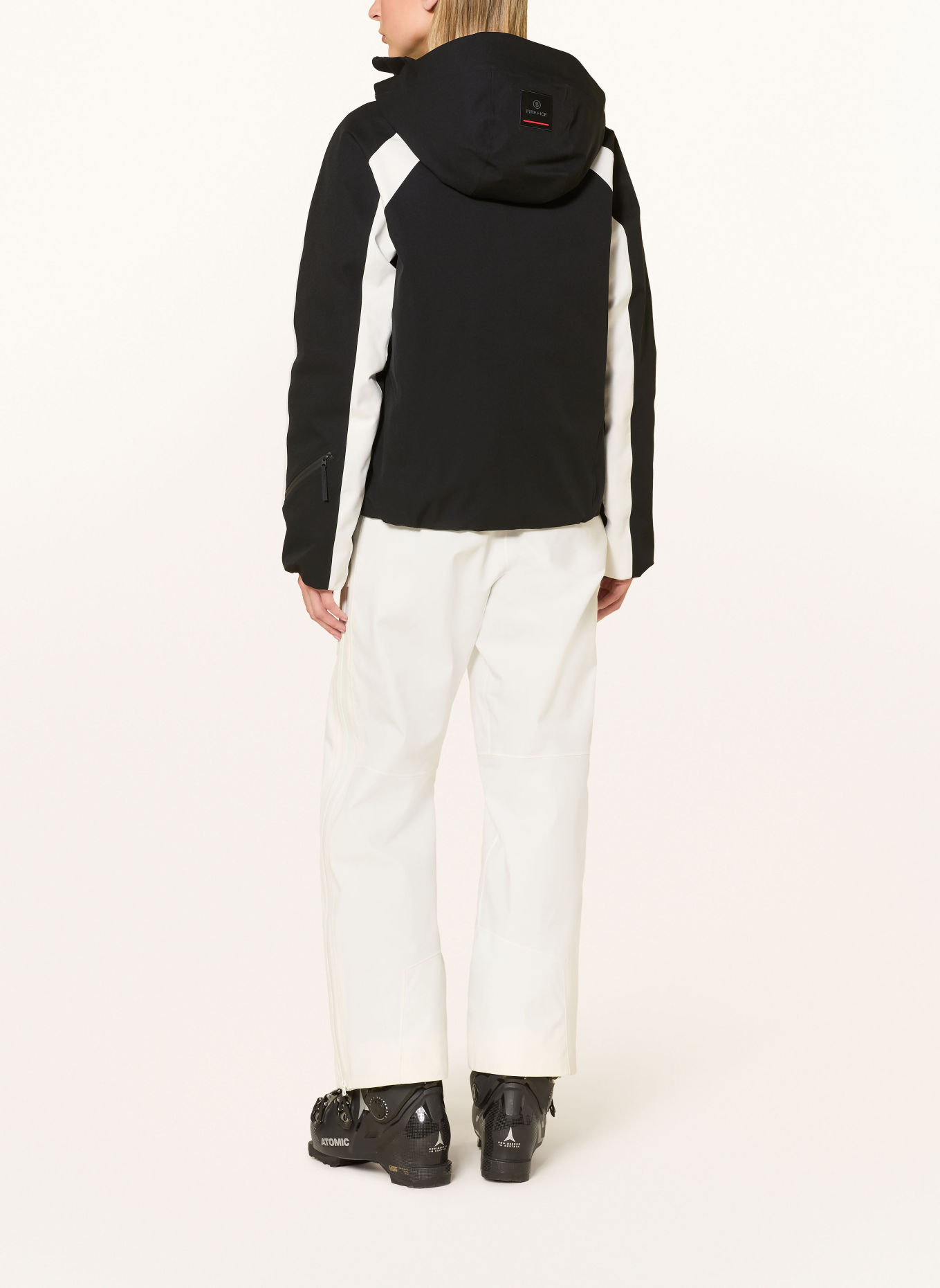 FIRE+ICE Ski-jas TACE-T: ZWART / WIT