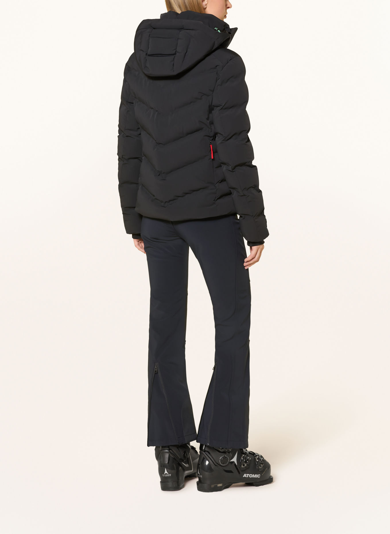 FIRE+ICE Softshell-Skihose ZULA2: SCHWARZ