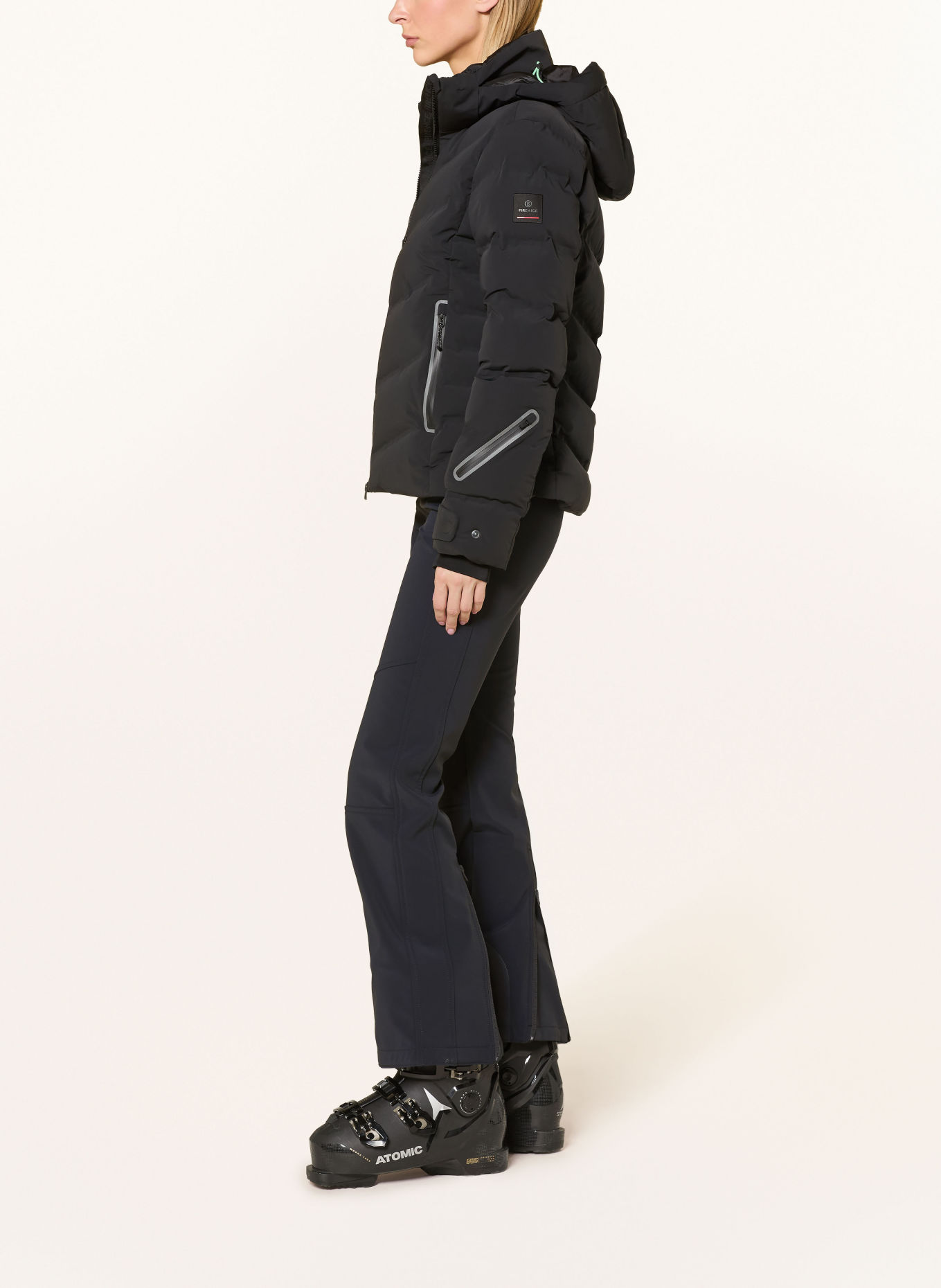FIRE+ICE Softshell-Skihose ZULA2: SCHWARZ