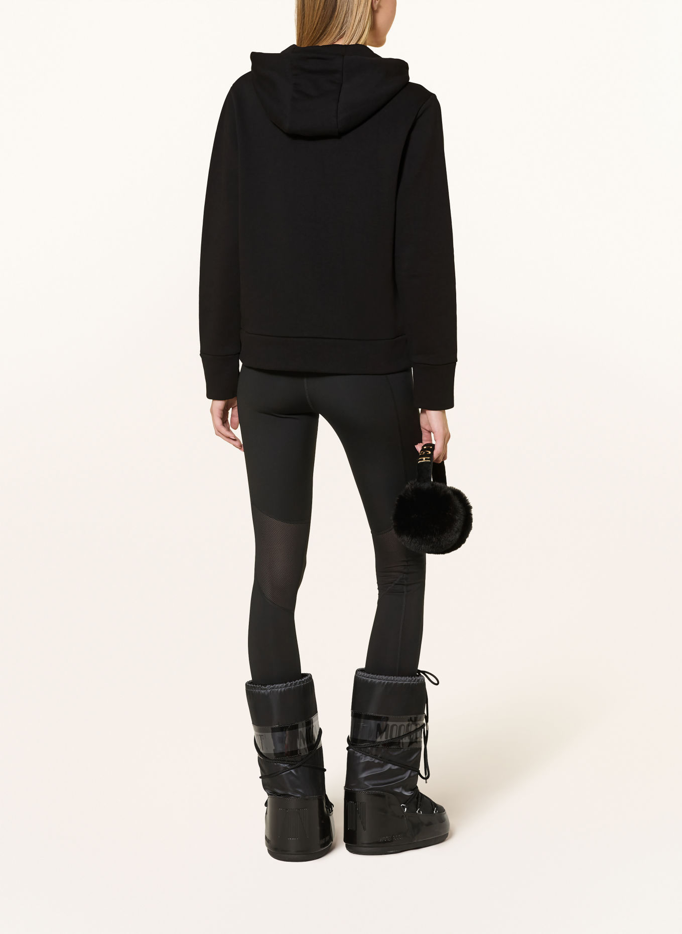 FIRE+ICE Hoodie NILA: SCHWARZ