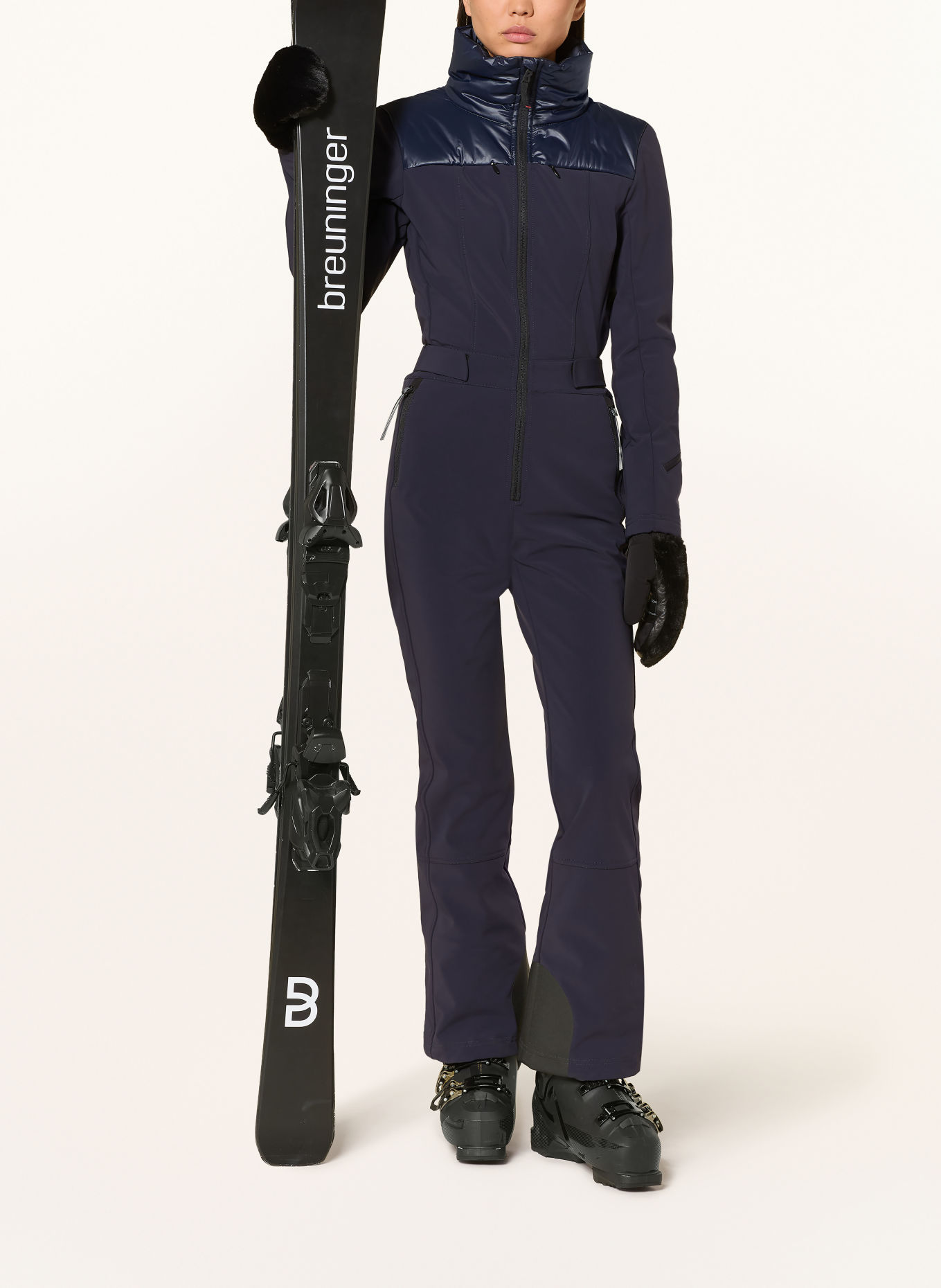 FIRE+ICE Skioverall ZEA: DONKERBLAUW