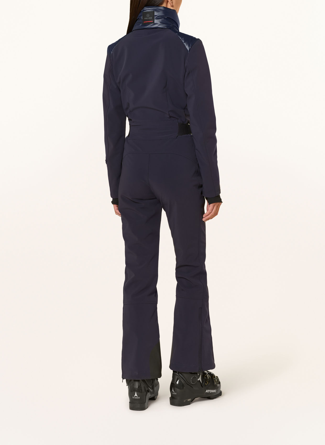 FIRE+ICE Skioverall ZEA: DONKERBLAUW