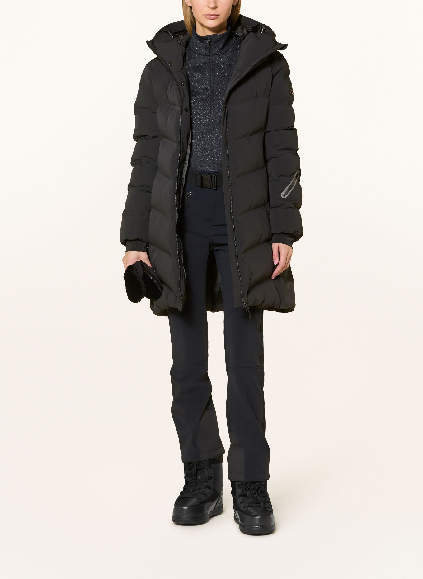 FIRE+ICE Skijacke TEC-AEN: SCHWARZ