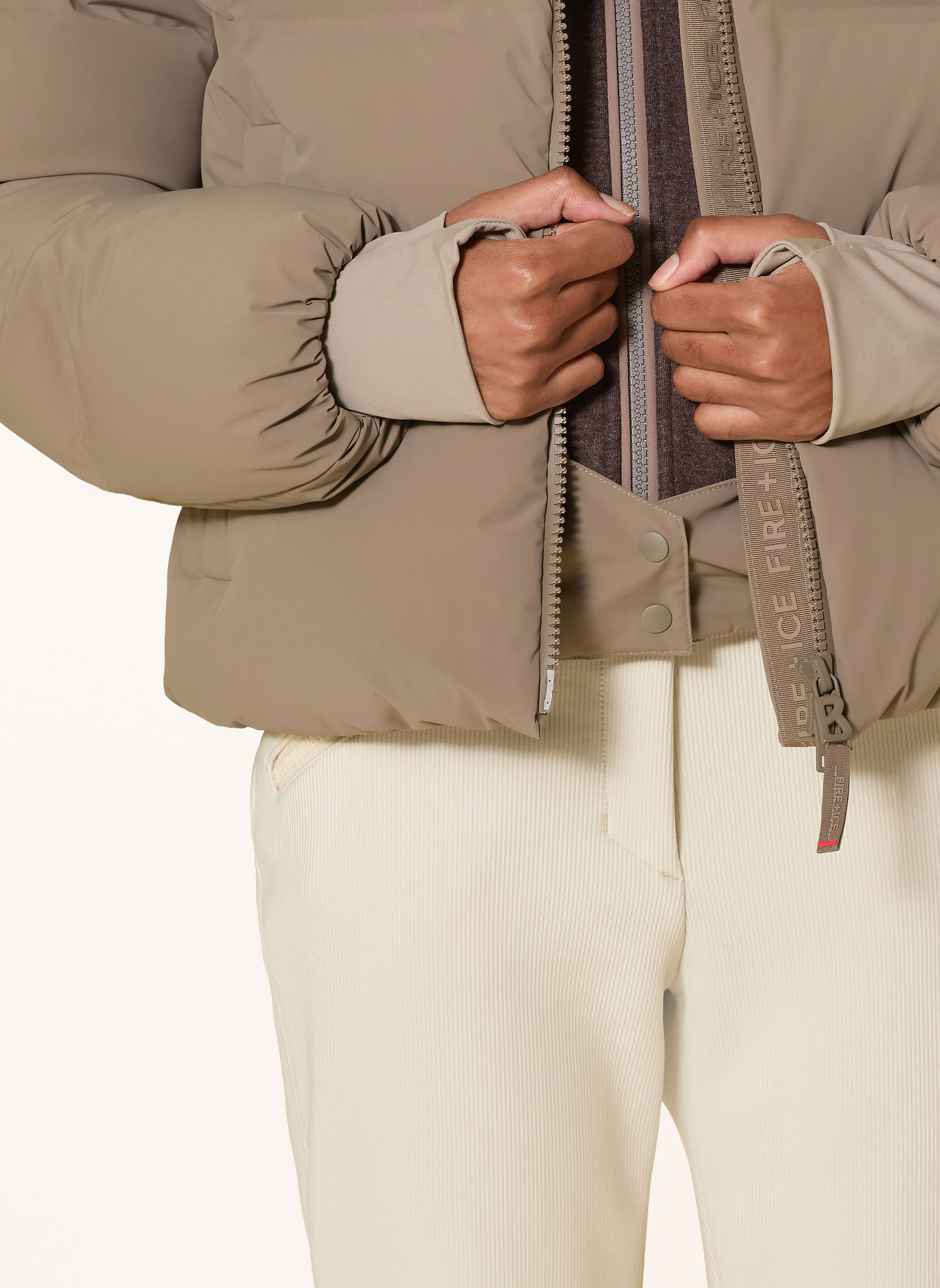 FIRE+ICE Daunen-Skijacke NEILA-D: BEIGE