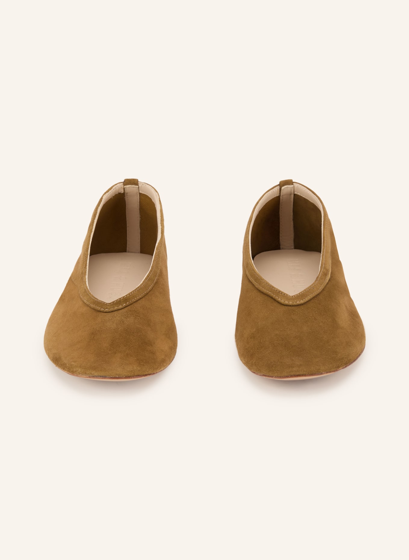 MRS & HUGS Ballerina's: TAUPE