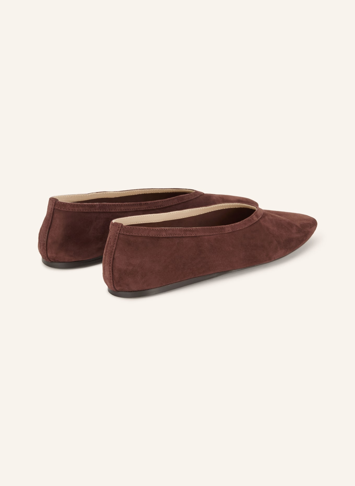 MRS & HUGS Ballerina's: MARRON FONCÉ