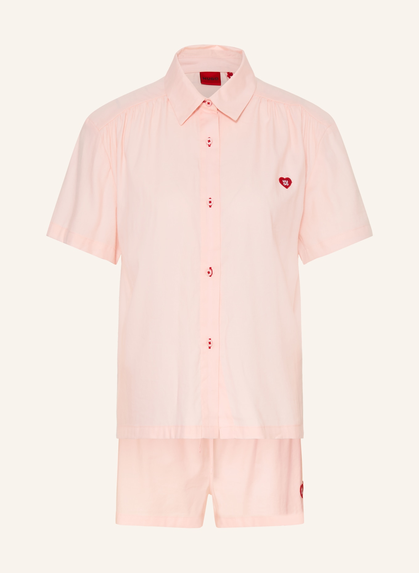 HUGO DREEM Short pajama set: PINK