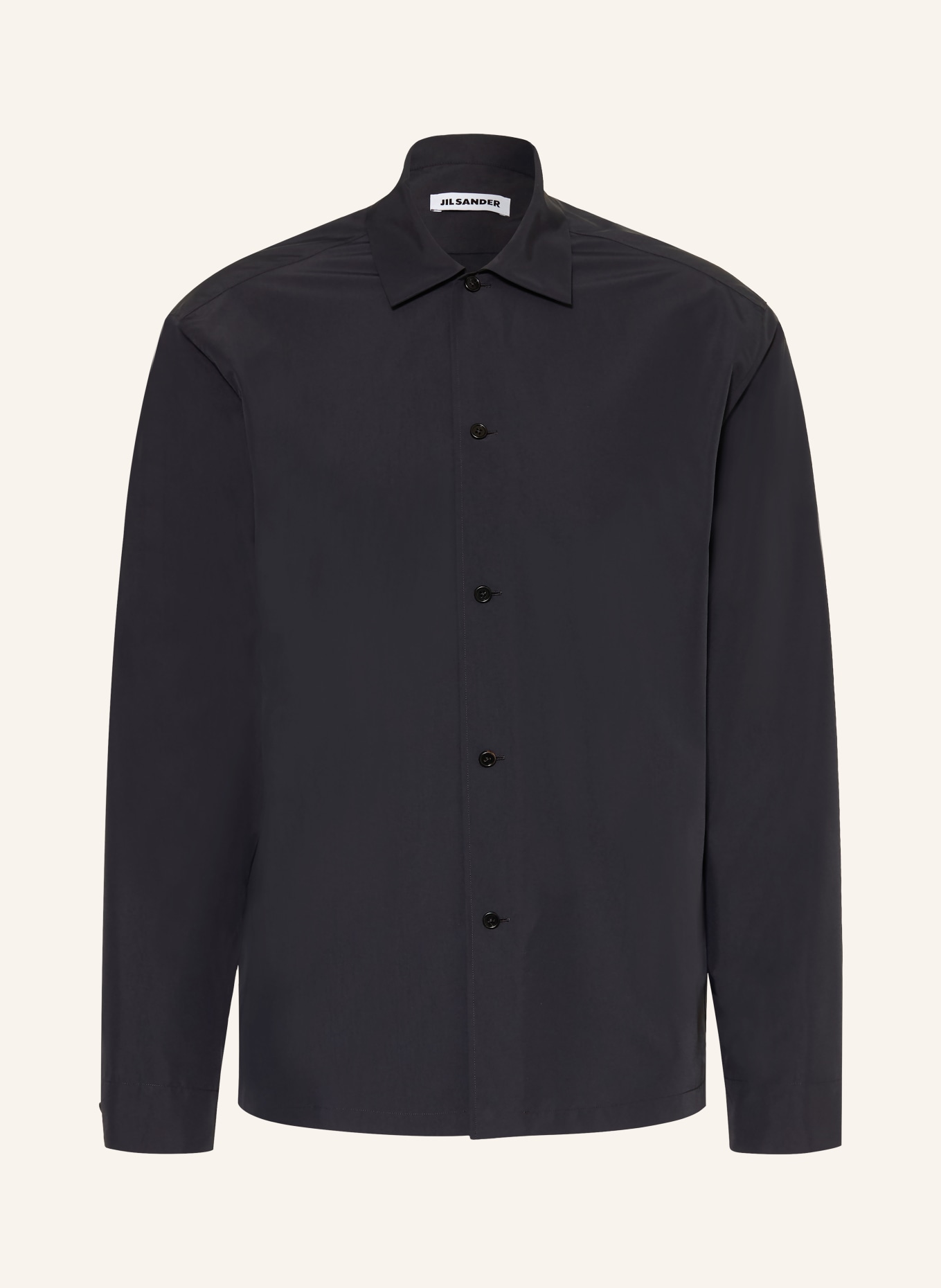JIL SANDER Chemise Comfort Fit: NOIR
