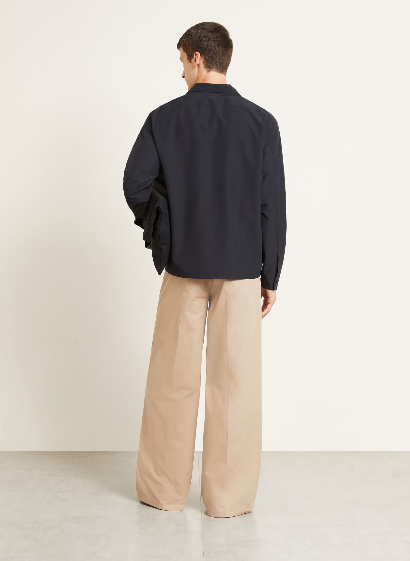 JIL SANDER Chemise Comfort Fit: NOIR