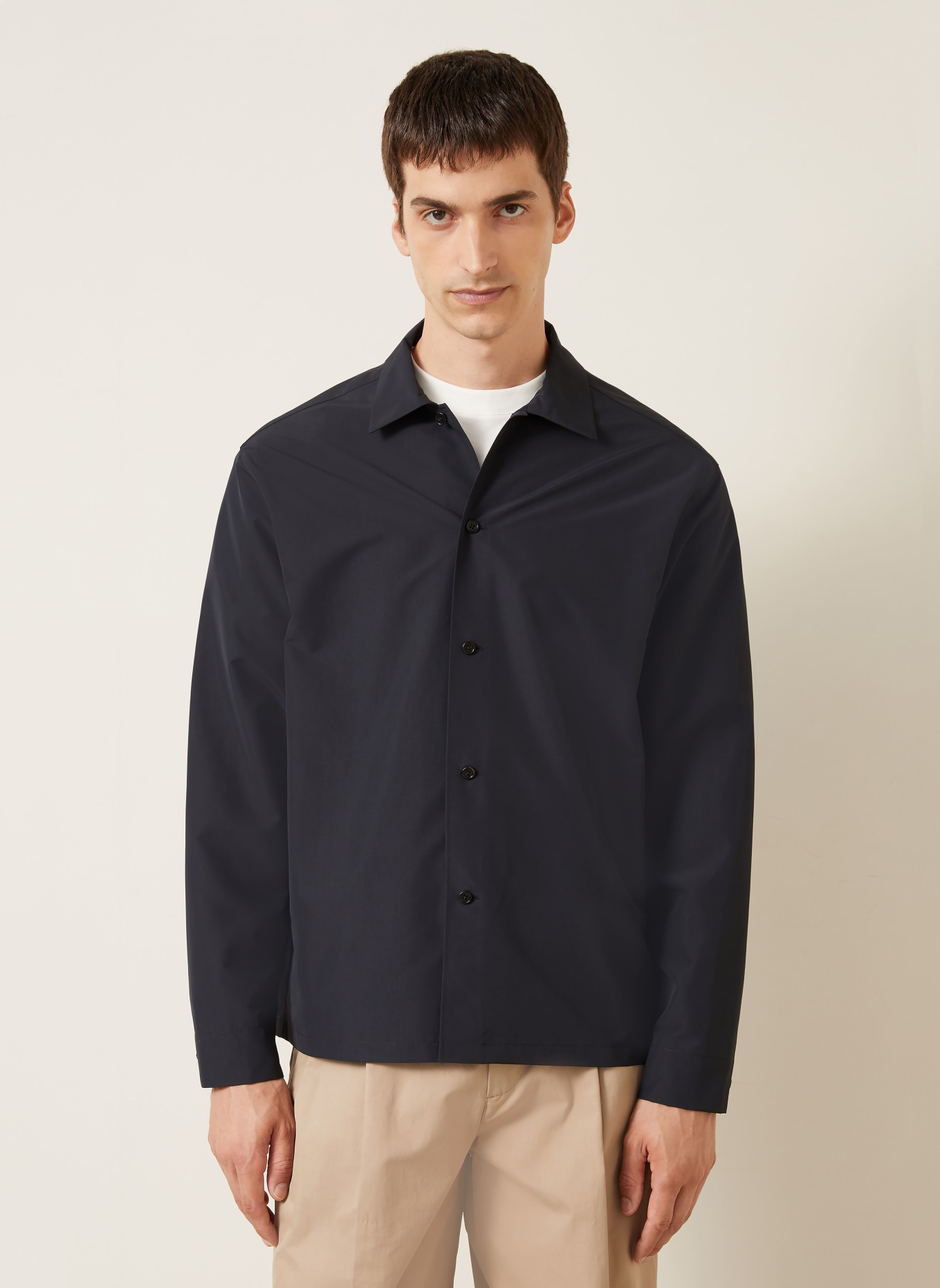JIL SANDER Chemise Comfort Fit: NOIR