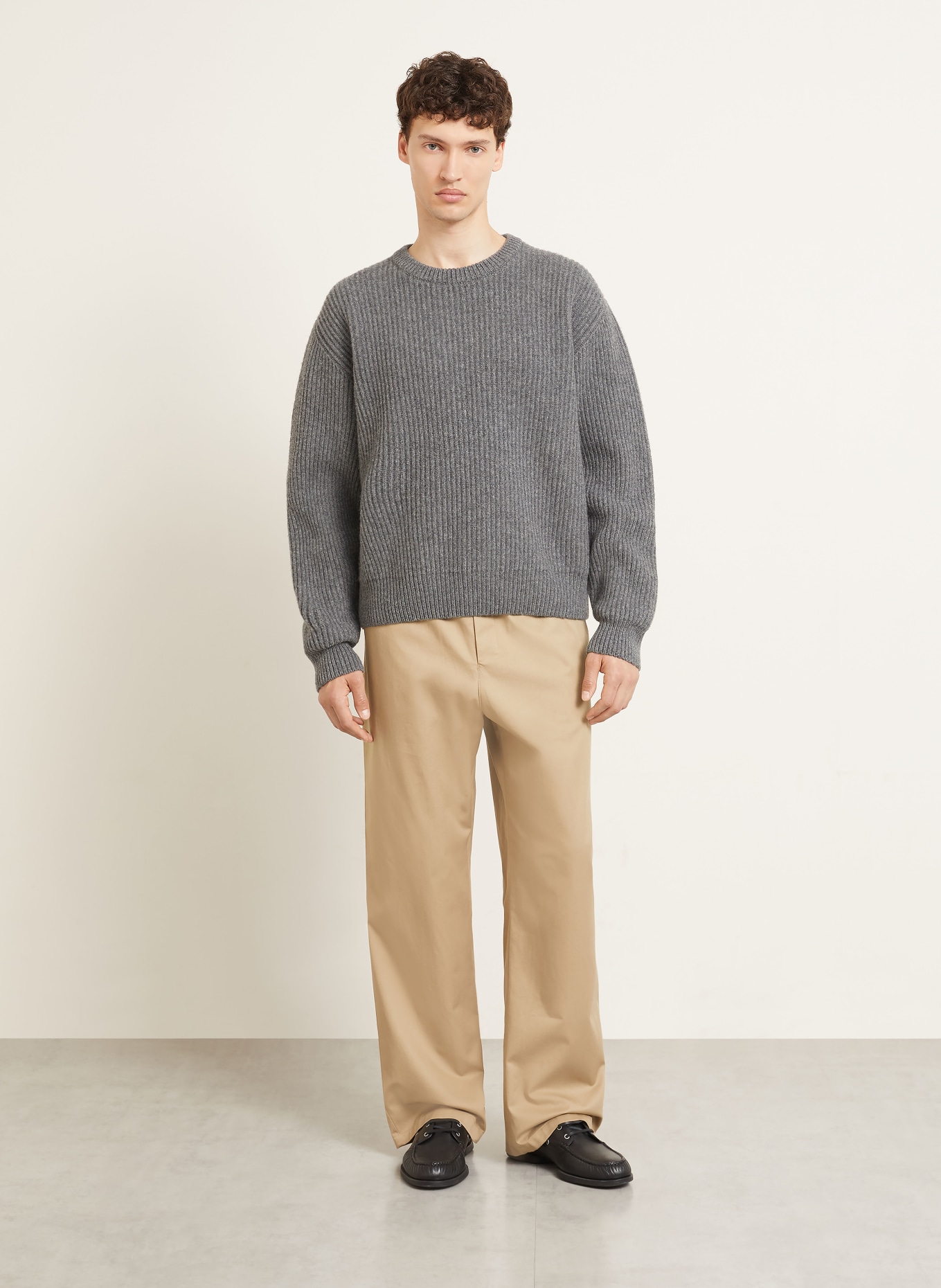 JIL SANDER Pullover: GRAU