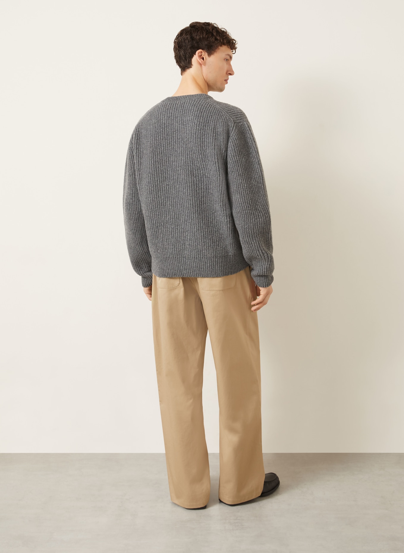 JIL SANDER Pullover: GRAU