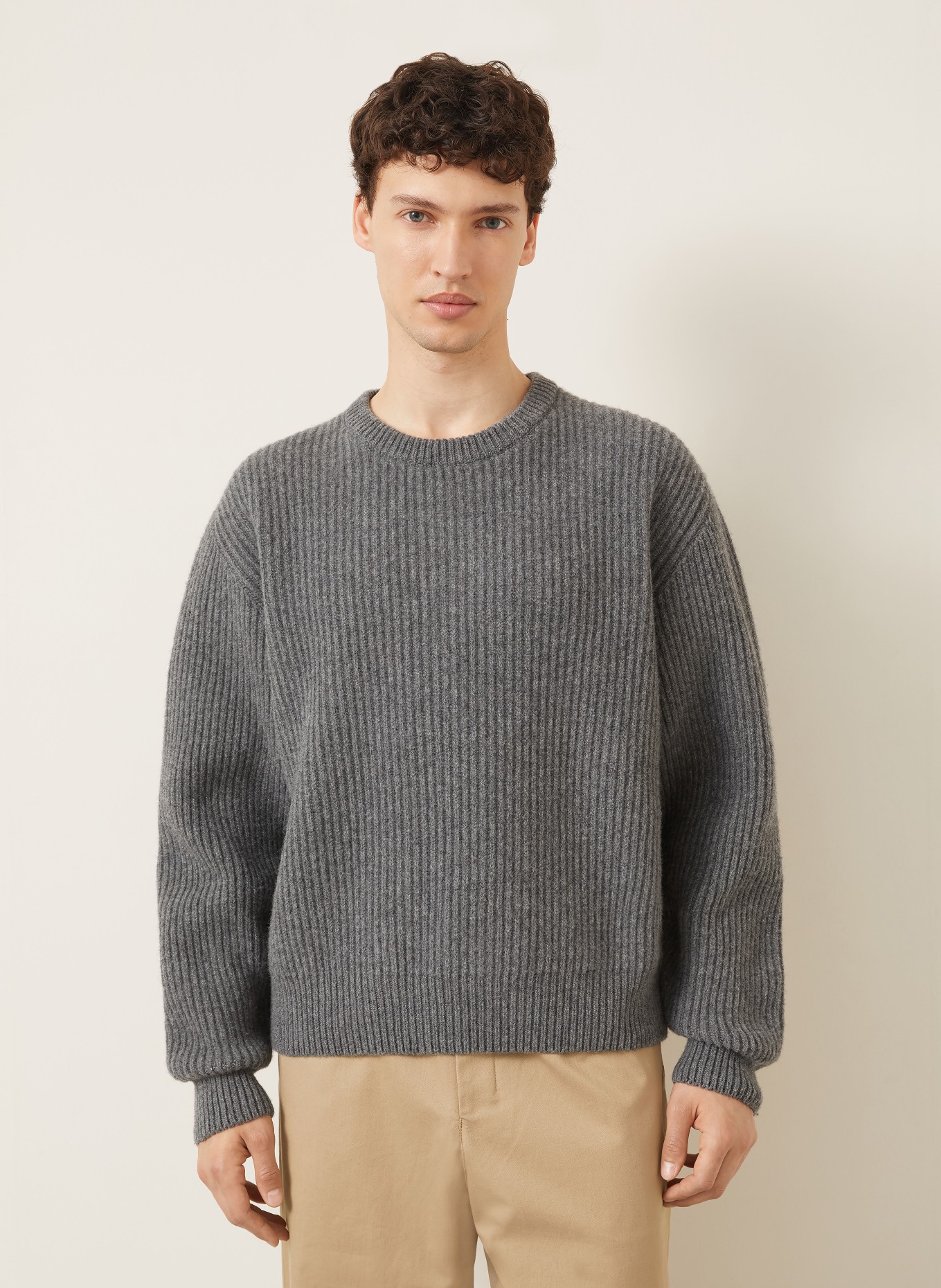JIL SANDER Pullover: GRAU