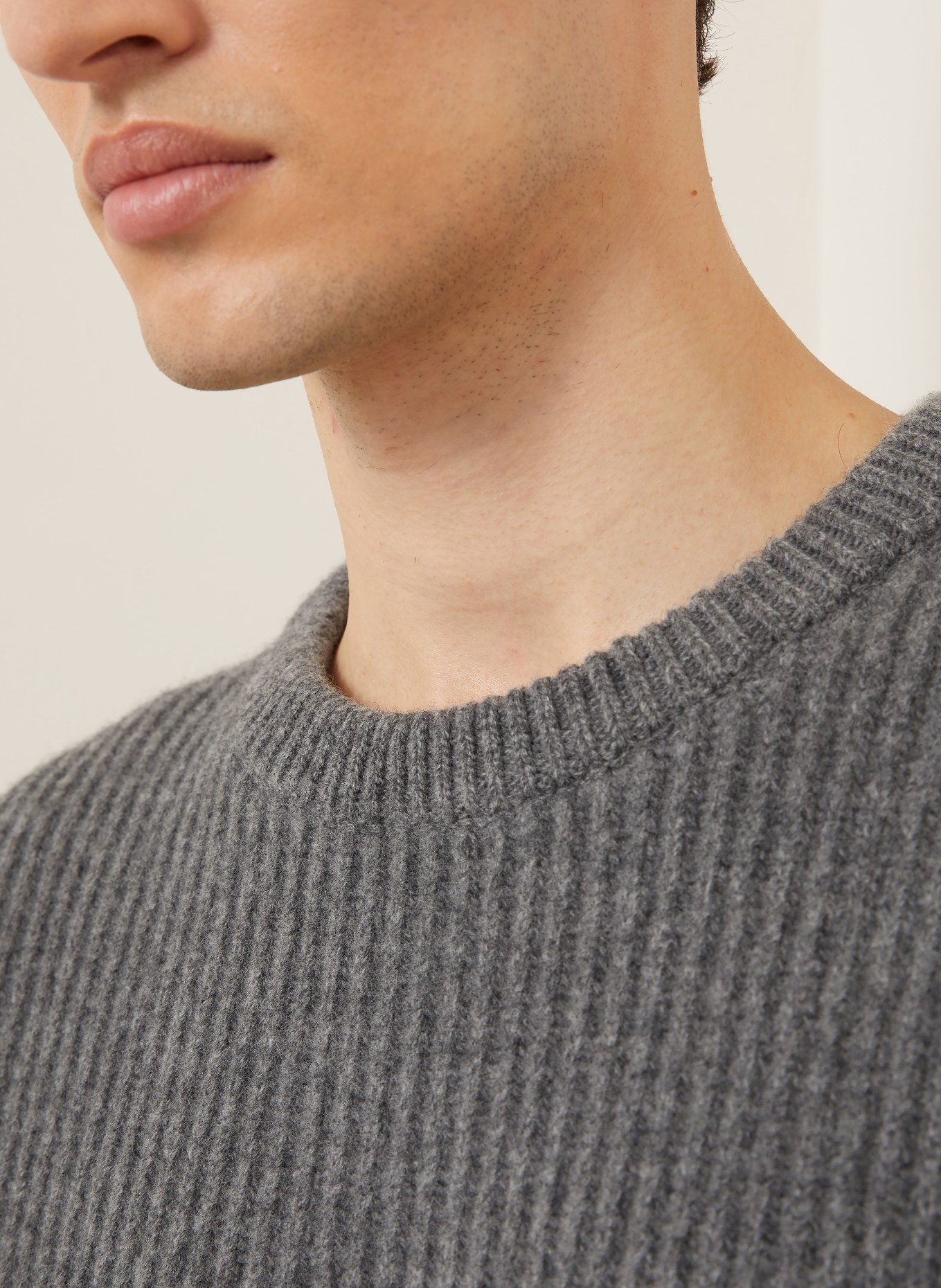 JIL SANDER Pullover: GRAU