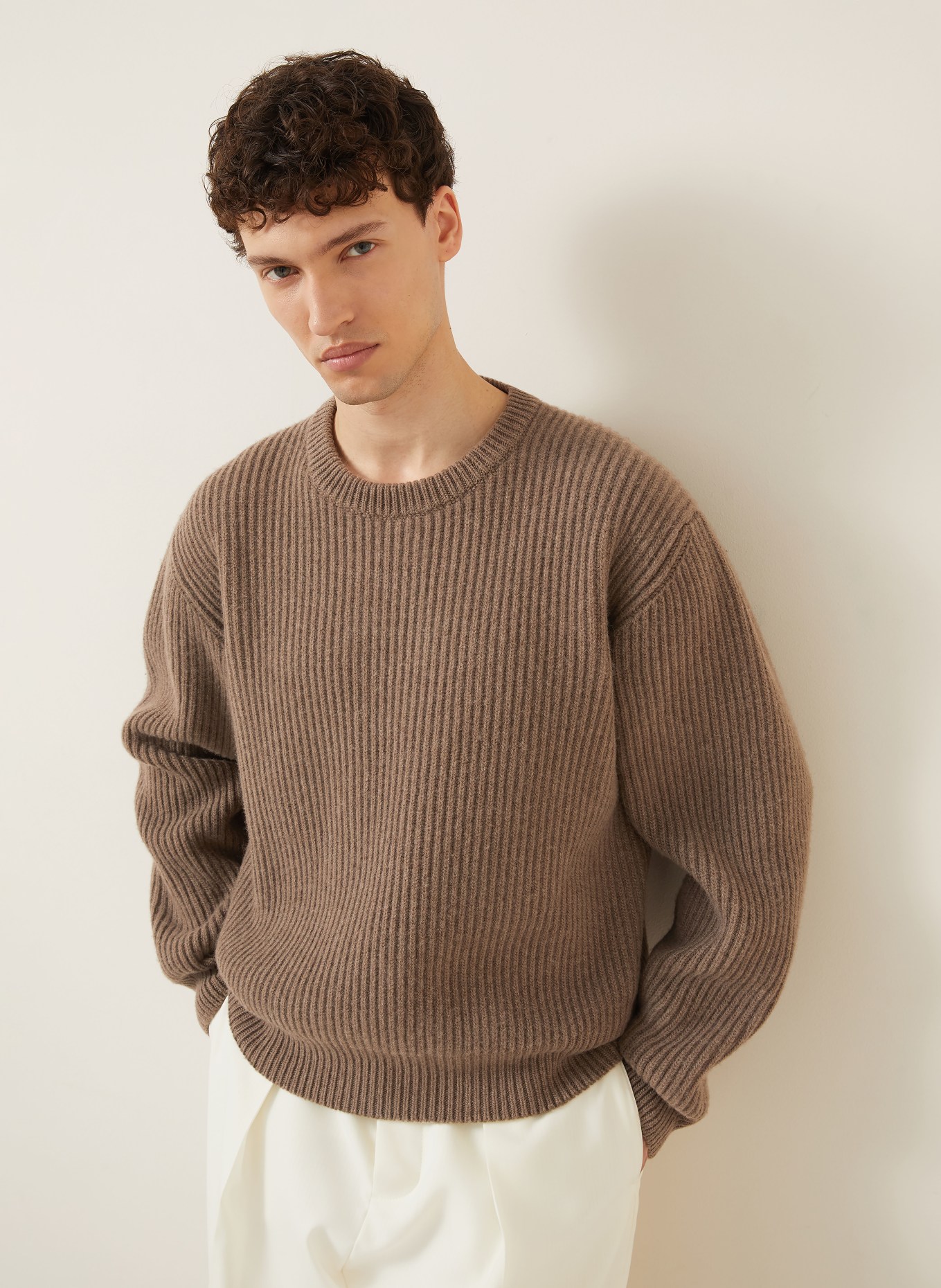 JIL SANDER Pullover: KHAKI